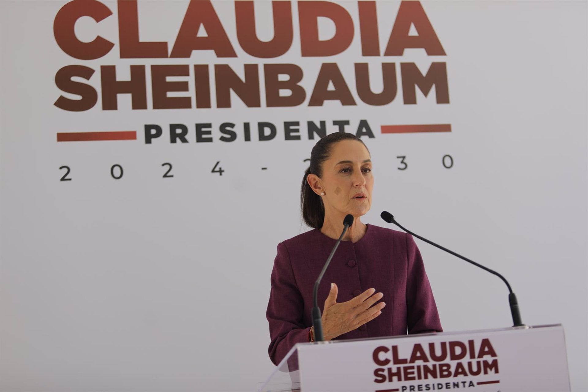 Claudia Sheinbaum asumirá la Presidencia de México el 1 de octubre (Foto: Ian Robles/ ZUMA Press )