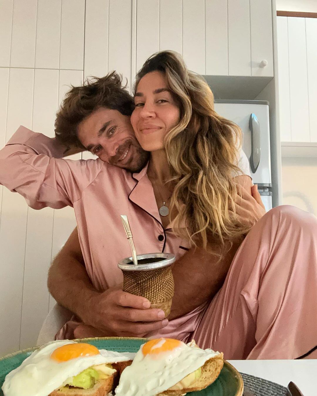 Jimena Barón y su novio