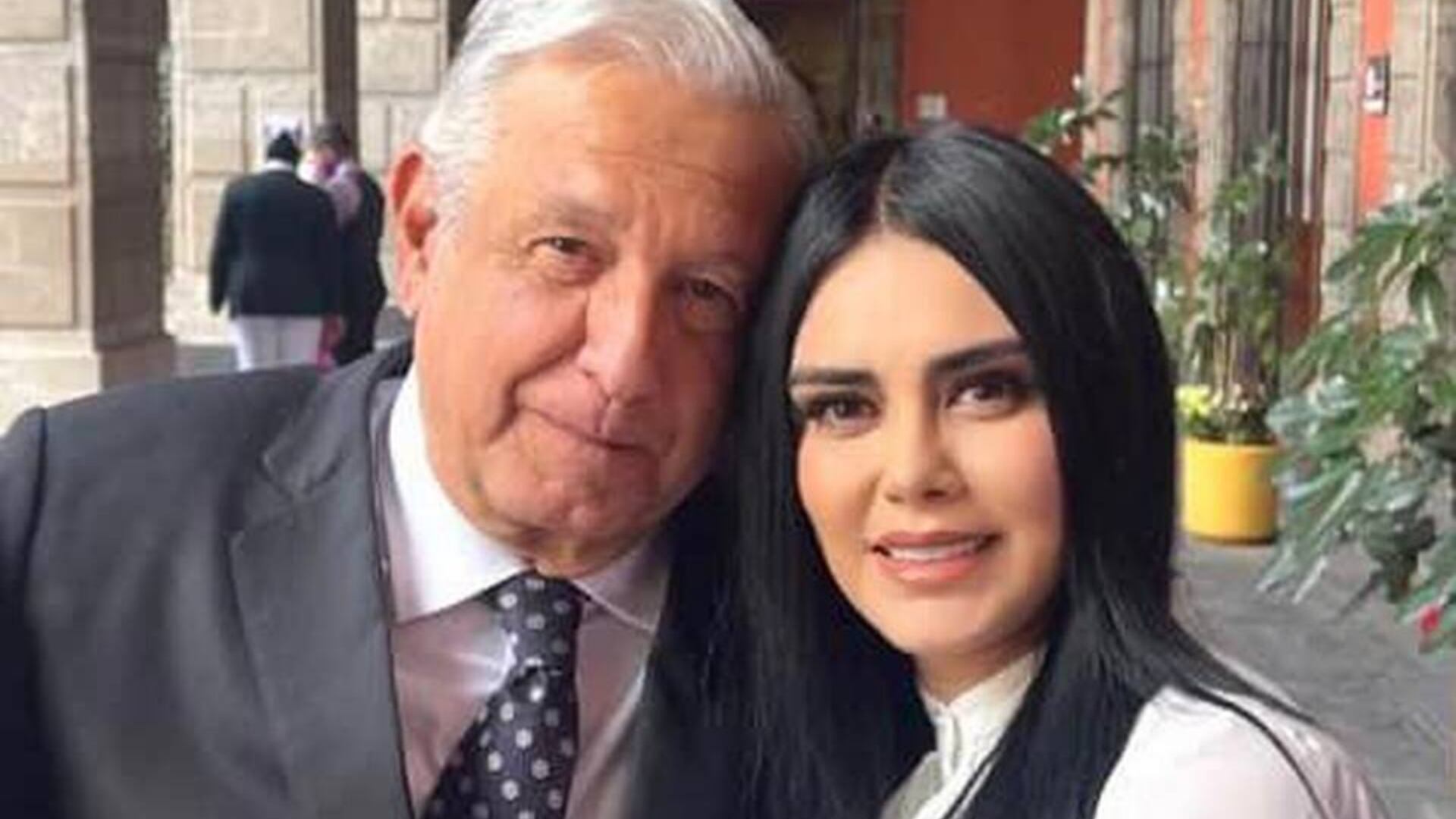 Ana Karen Val Medina y AMLO