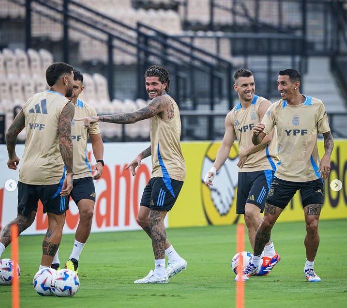 argentina entrenamiento atlanta