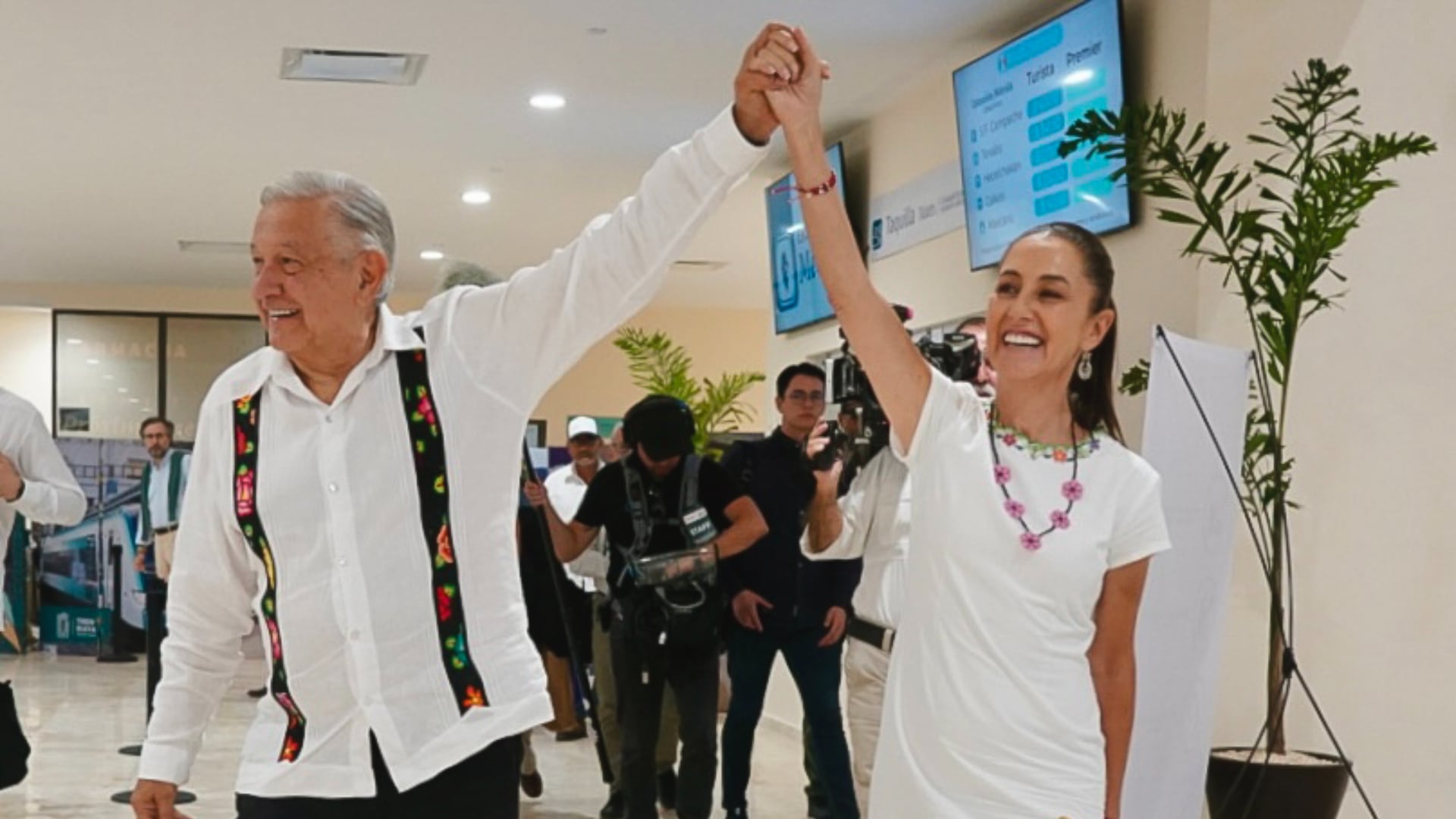 Claudia Sheinbaum-AMLO-México-30 de junio