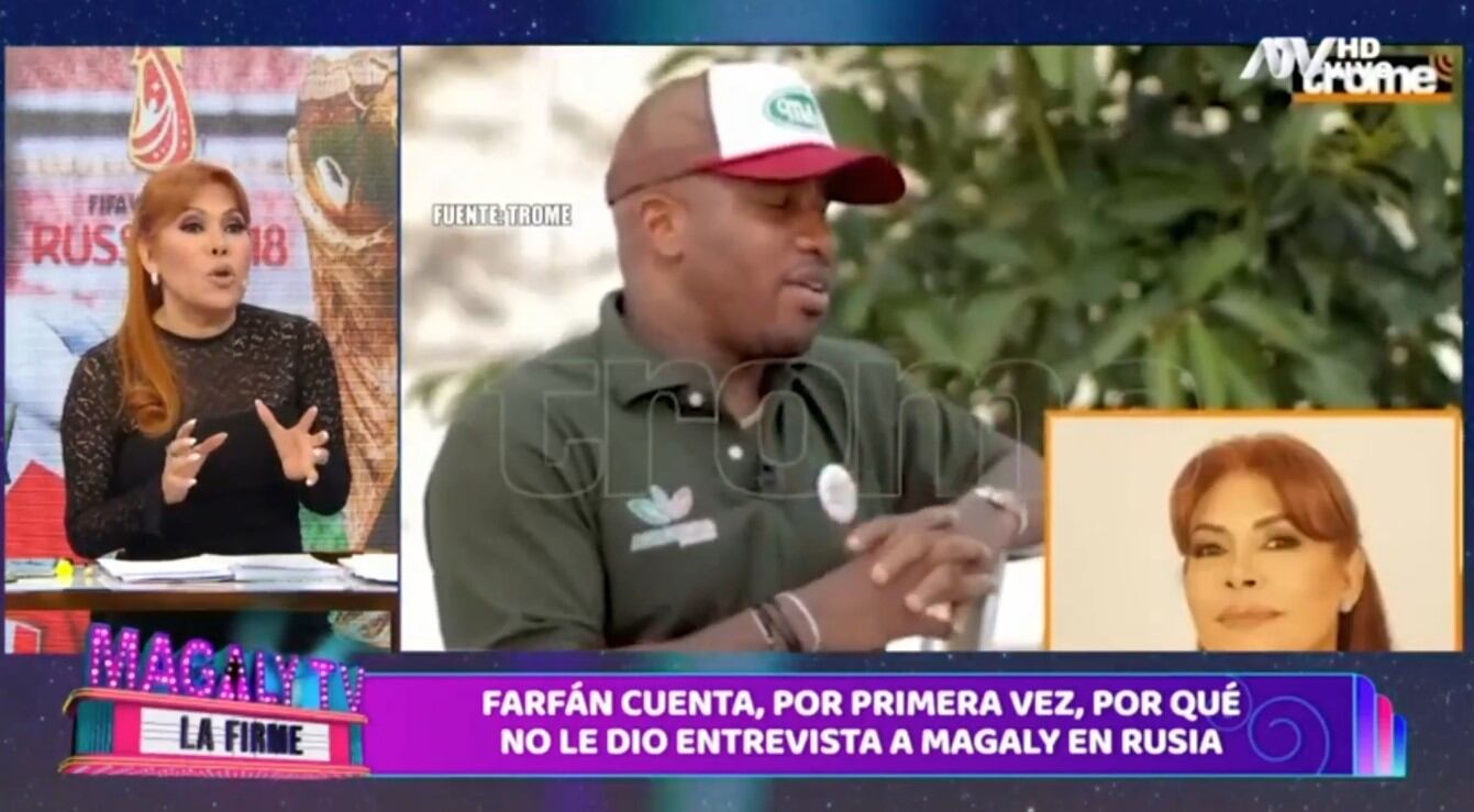 Magaly Medina expone estafa detrás de entrevista fallida con Jefferson Farfán: “Nos timaron a ti, a mí y a Latina”. (Captura: Magaly TV La Firme)