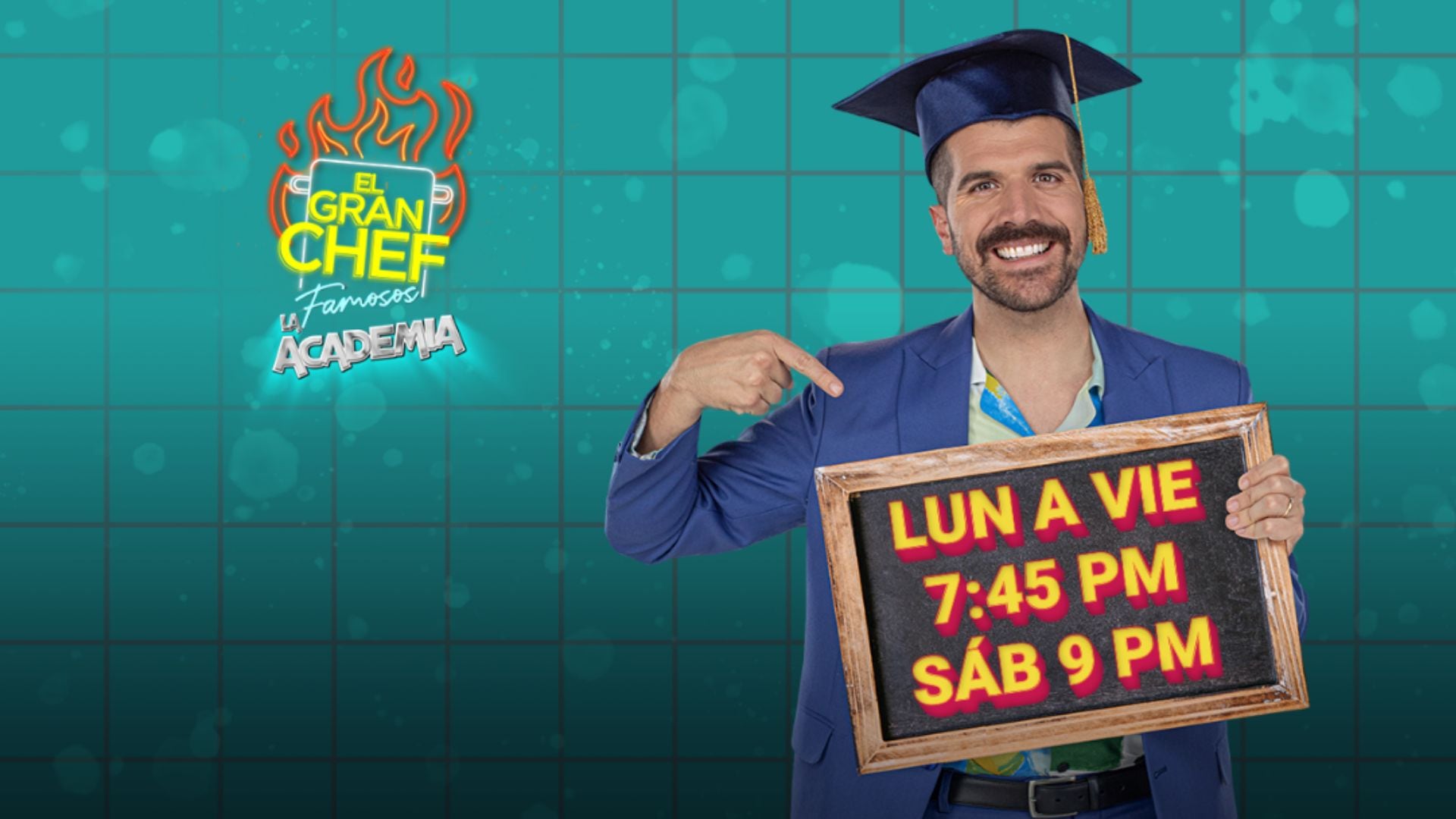 ‘El Gran Chef Famosos La Academia’ llega el próximo 24 de septiembre. latina Tv.