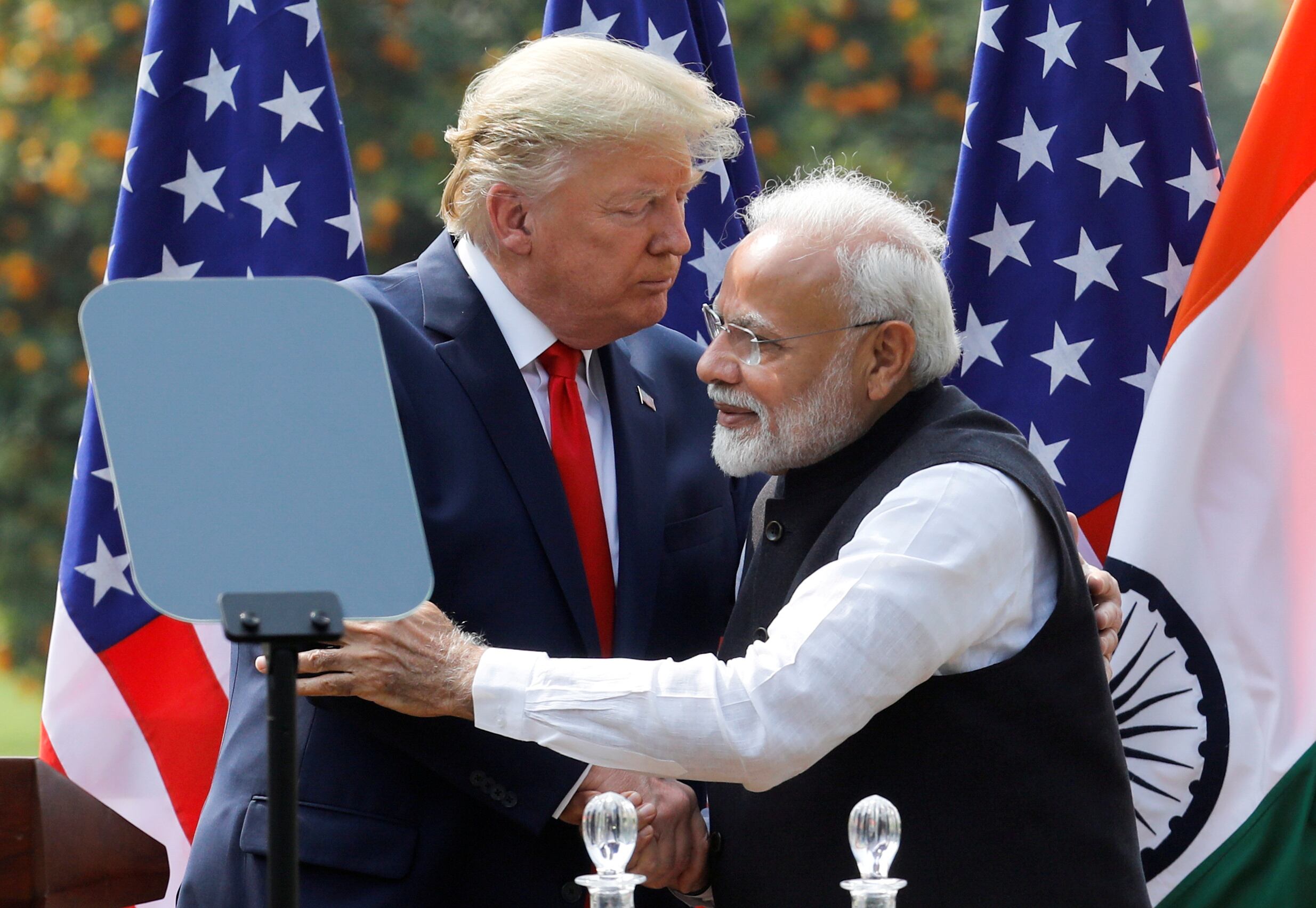 El primer ministro indio Narendra Modi se llevó famosamente bien con Trump cuando era presidente. (REUTERS/Adnan Abidi/Foto de archivo)