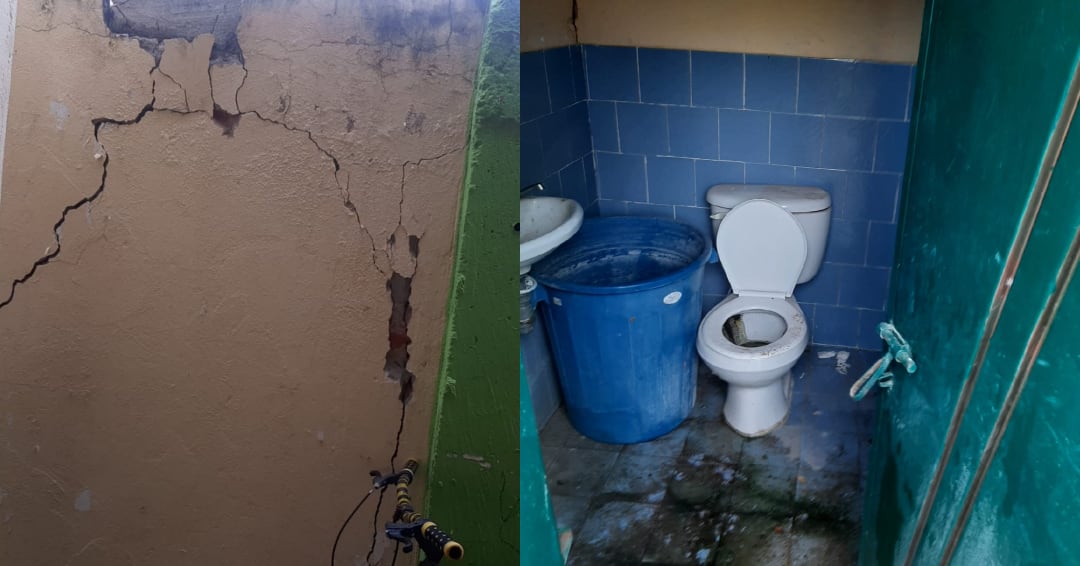 Estudian con murciélagos y tienen que ir al baño en casas vecinas: “Tenemos a los niños en riesgo”