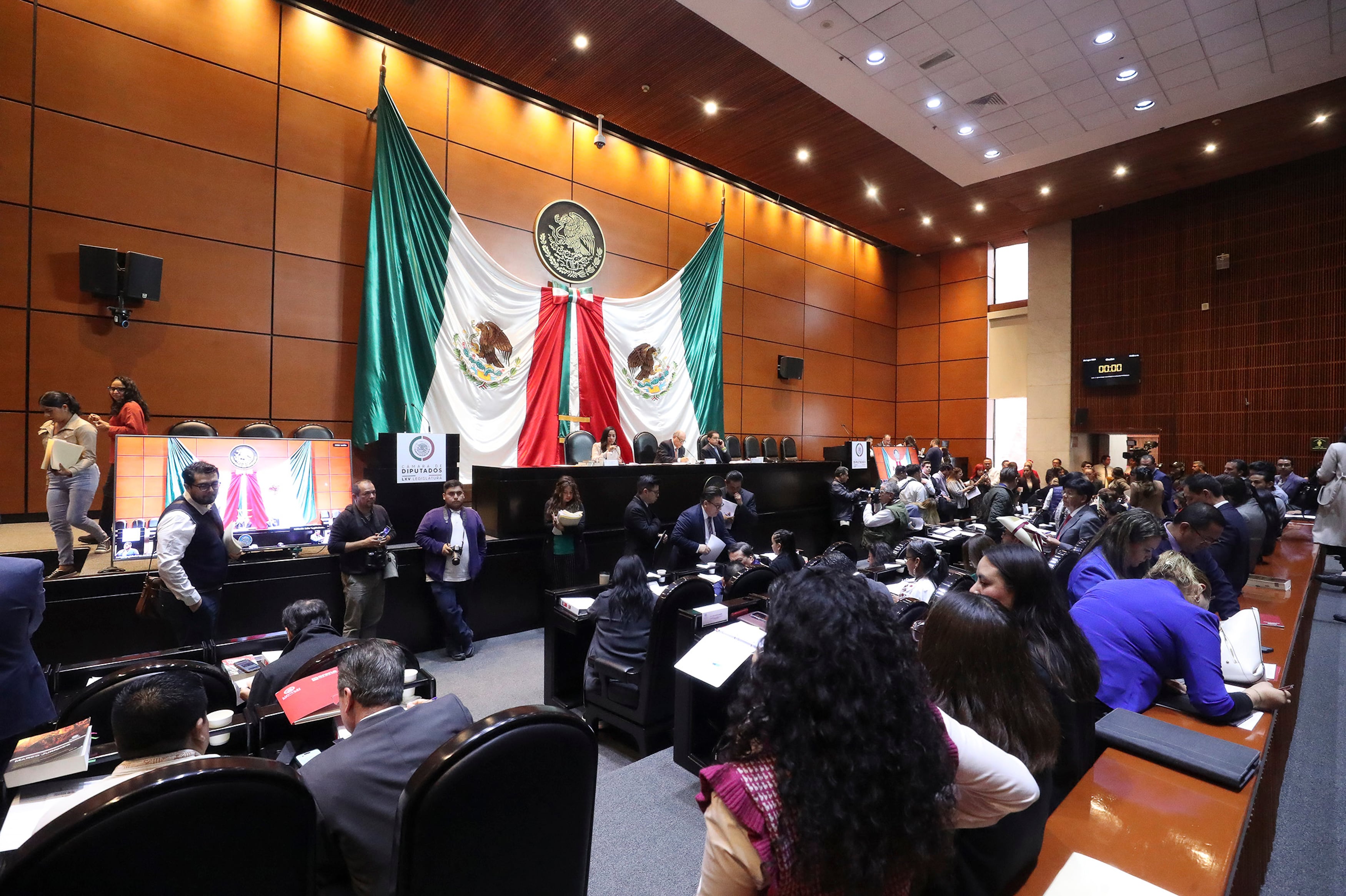 (Foto: EFE/Cámara de Diputados)
