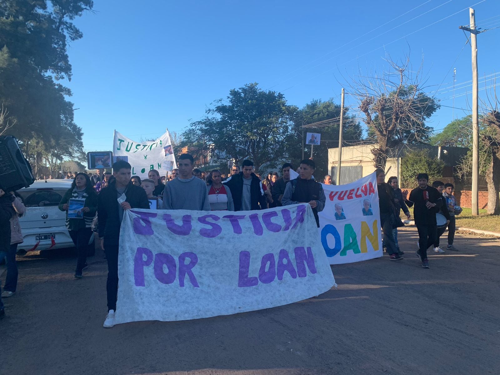 marcha por Loan en Corrientes
