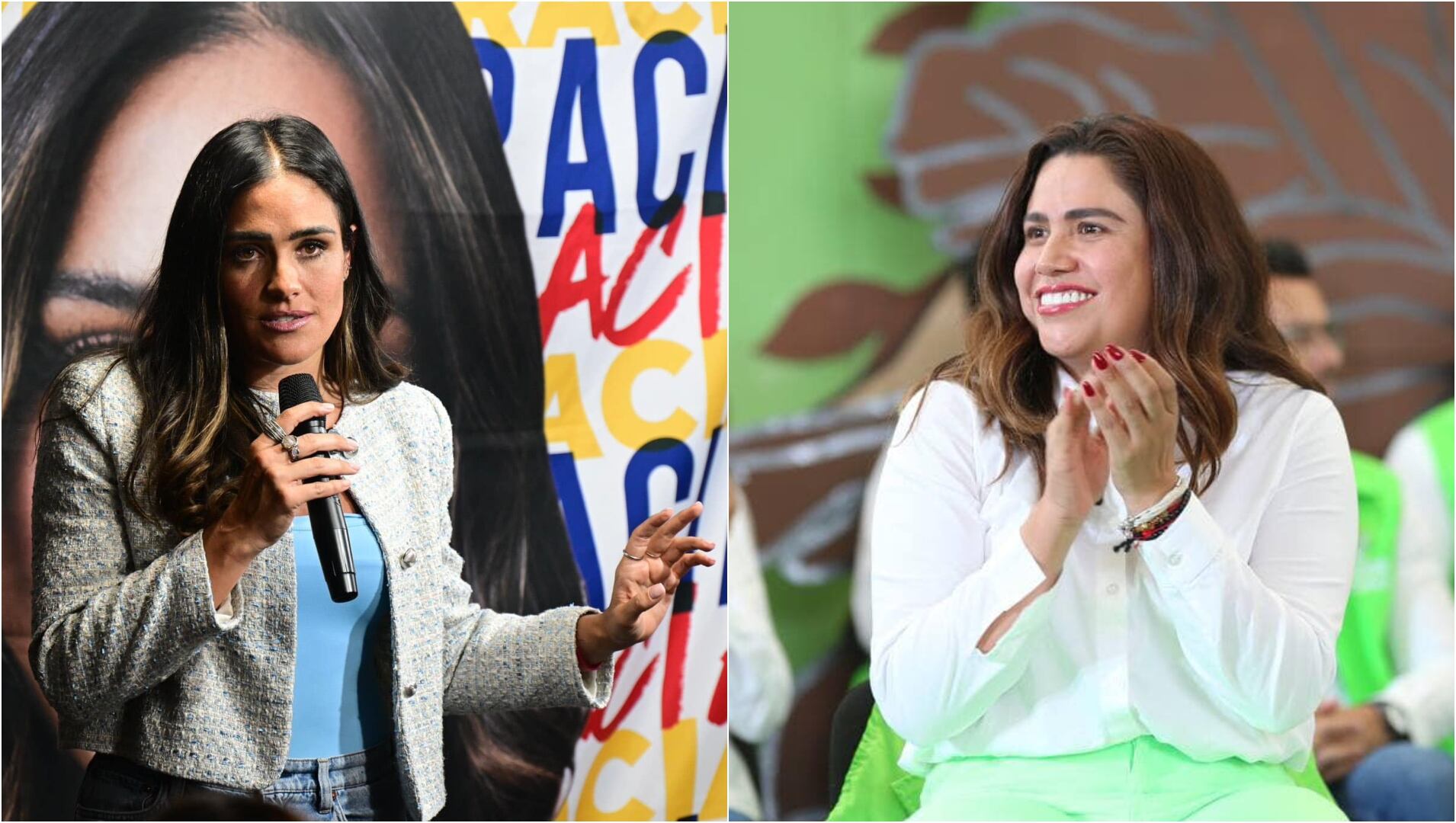 Alessandra Rojo de la Vega y Caty Monreal Pérez, candidatas a alcaldesa de Cuauhtémoc