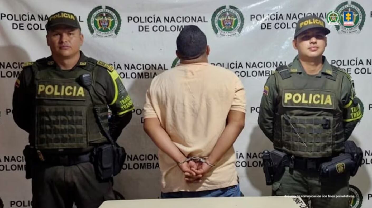 Al parecer, el hombre habría raptado a una menor de edad para entregarla a las disidencias - Cortesía Policía Nacional