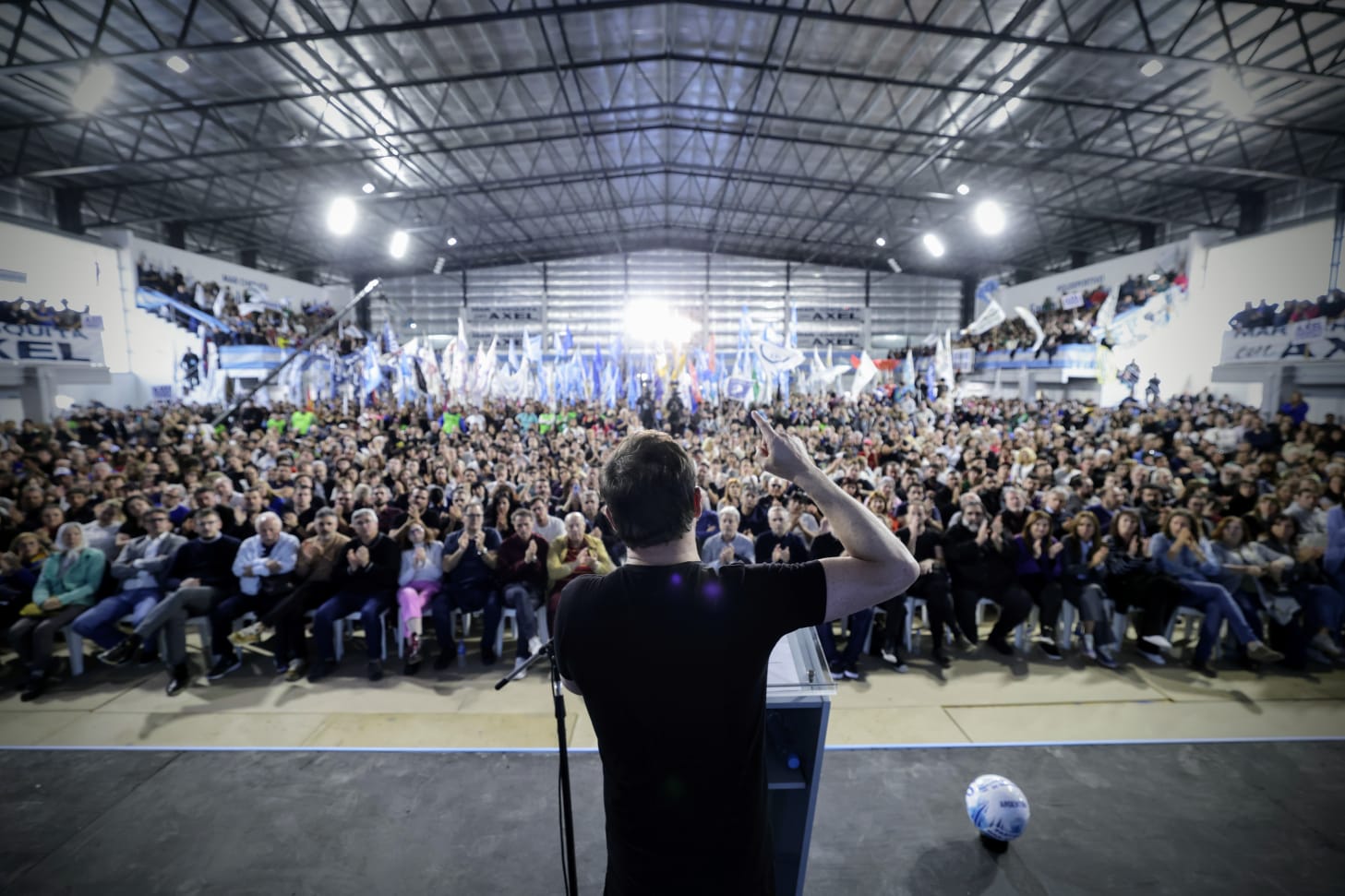 Axel Kicillof acto en Mar Chiquita