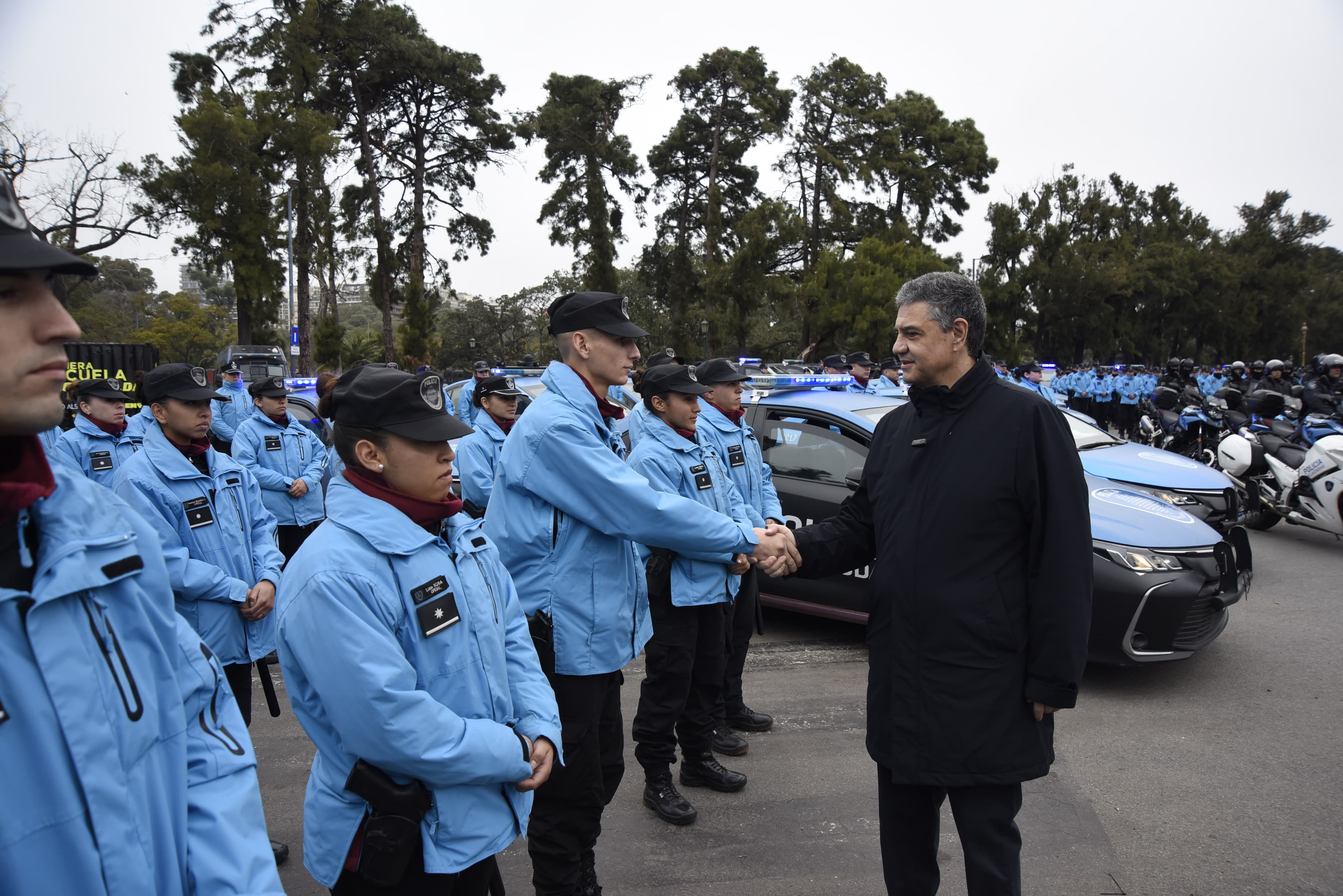 Conferencia Jorge Macri - Policía