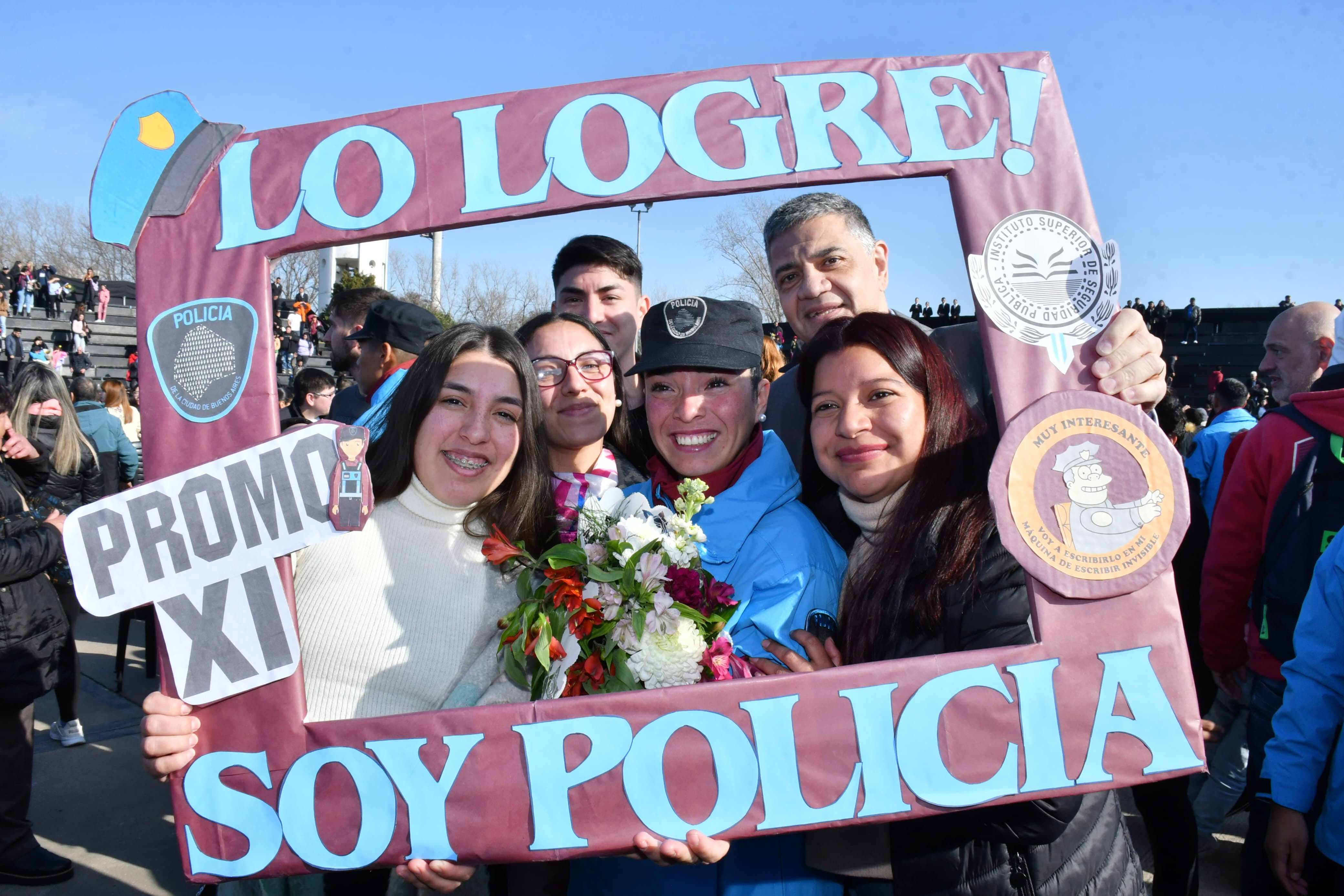 Policía de la Ciudad egresados Jorge Macri