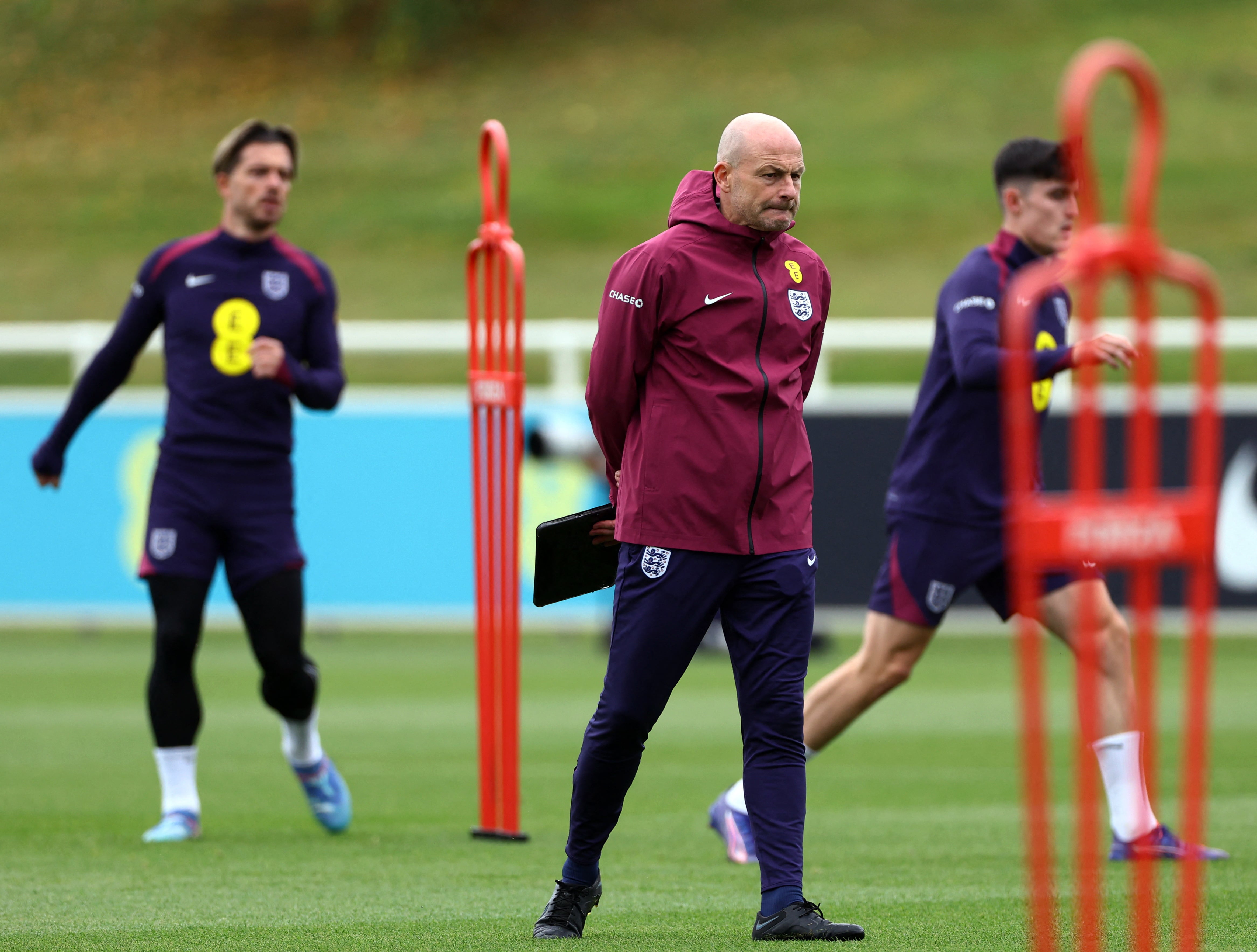 Lee Carsley reemplazó de manera interina al saliente Gareth Southgate (Reuters/Matthew Childs)