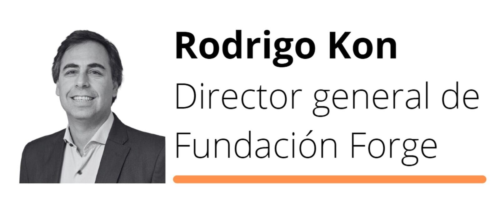 Rodrigo Kon, director general de Fundación Forge.