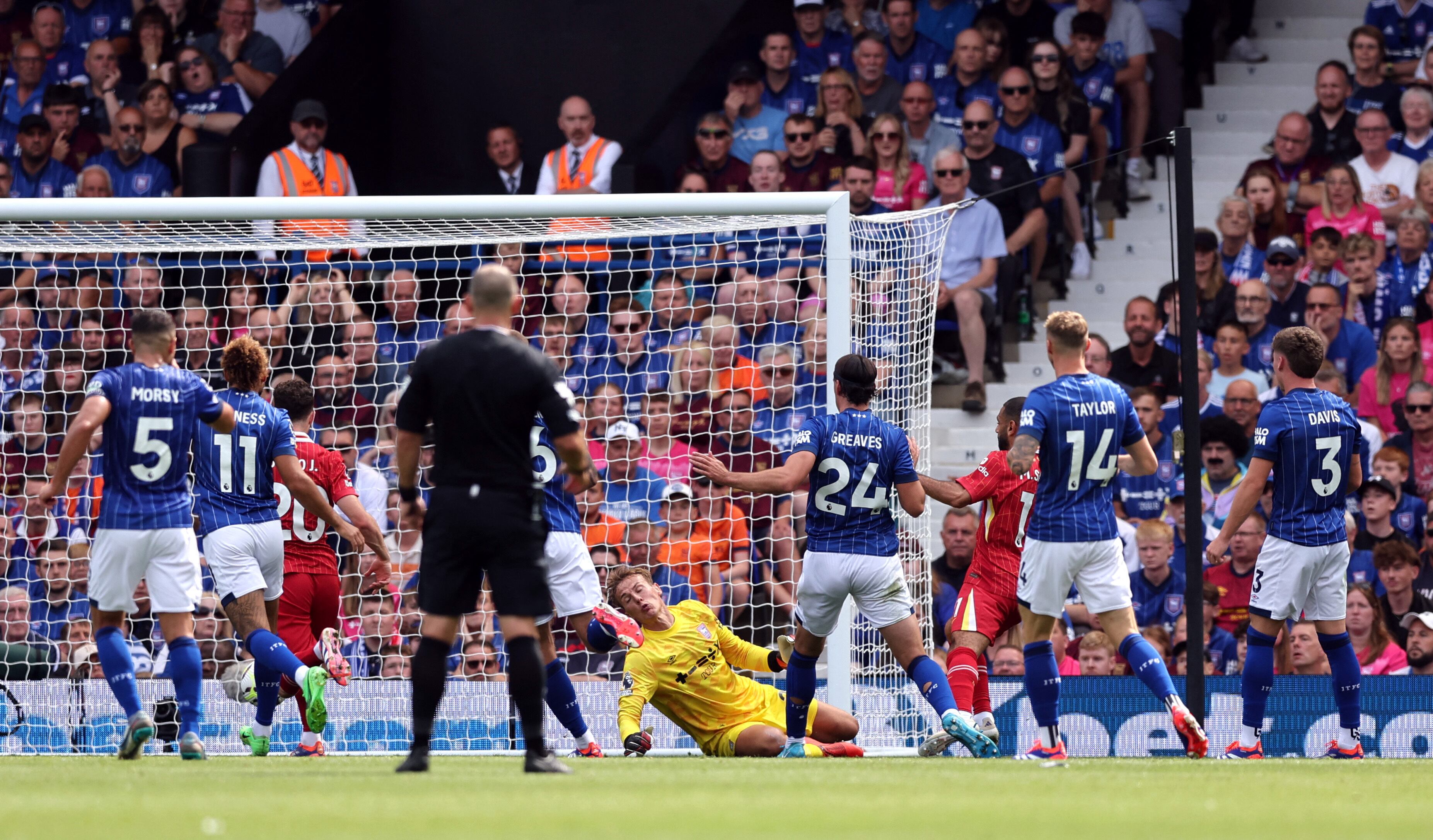 El segundo gol fue del egipcio Mohamed Salah-crédito David Klein/REUTERS