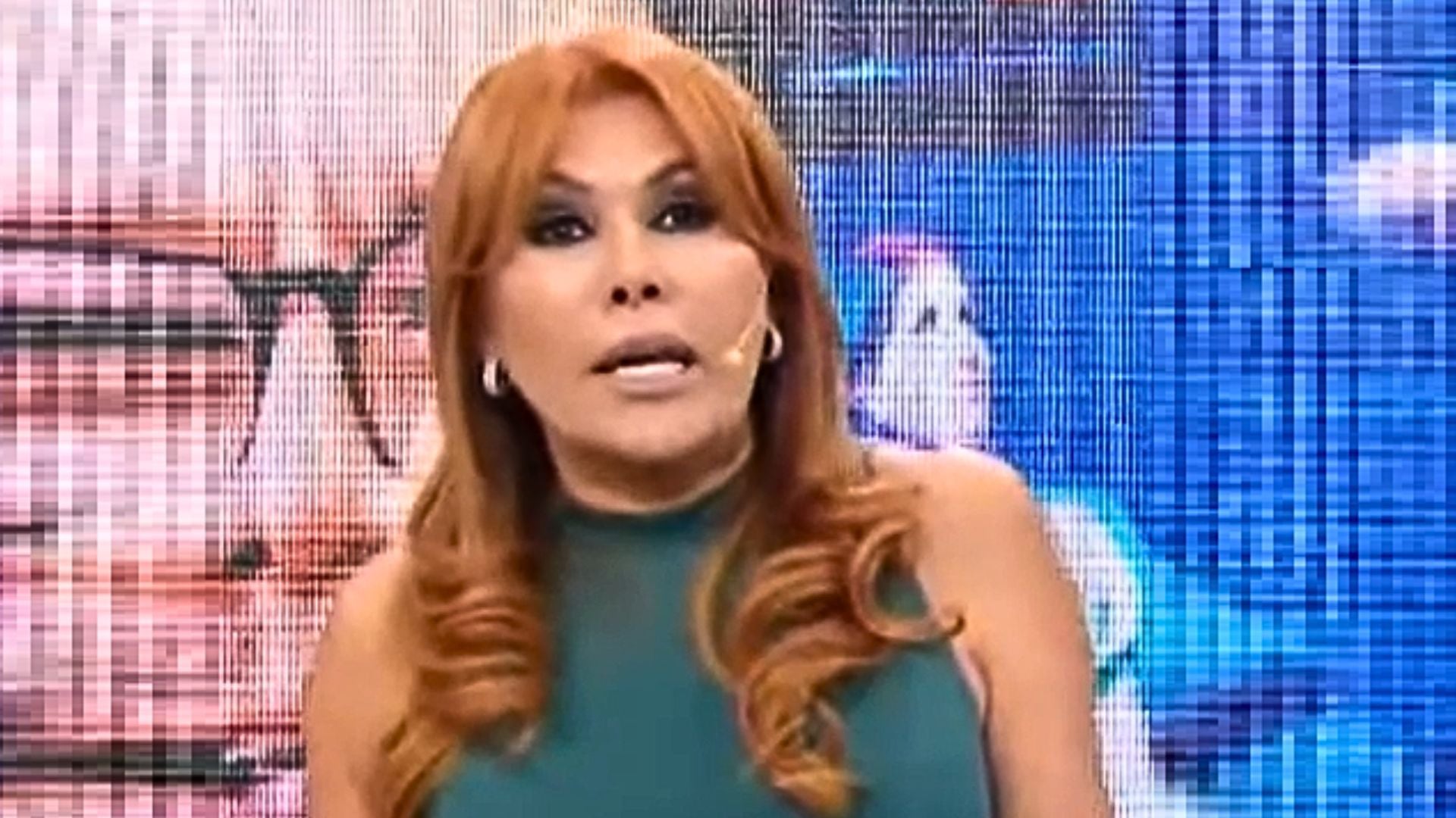 Magaly Medina calificó de "asqueroso" el show de Tomás Angulo y Francis Herrera. Captura/ATV