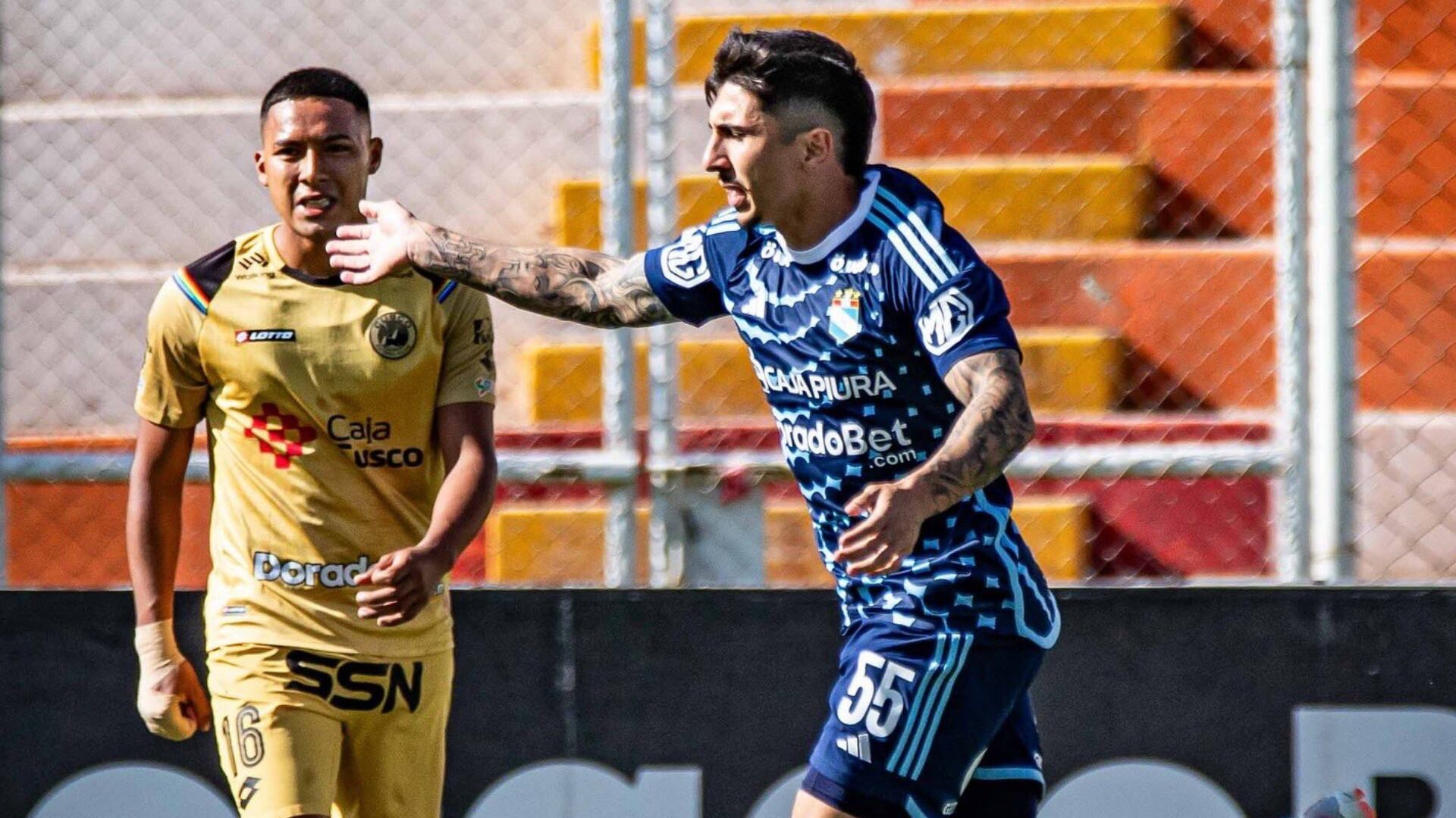 Gustavo Cazonatti había anotado el primer gol de Sporting Cristal en el partido contra Cusco FC por el Torneo Clausura 2024.