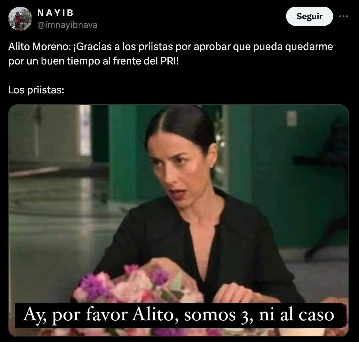 Alito Moreno-memes-PRI-México-7 de julio