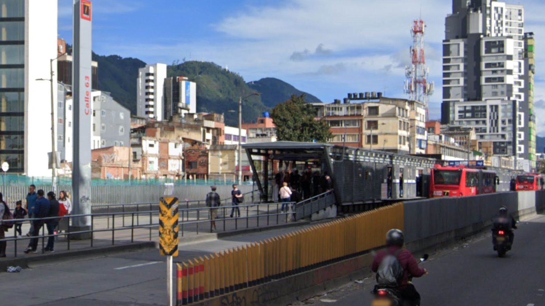 Las obras del metro en esta zona de la ciudad se demorarán más de lo presupuestado - crédito Google Maps