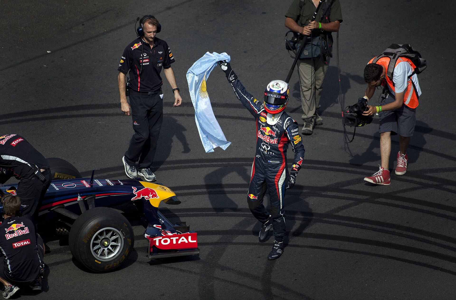 Daniel Ricciardo en Argentina