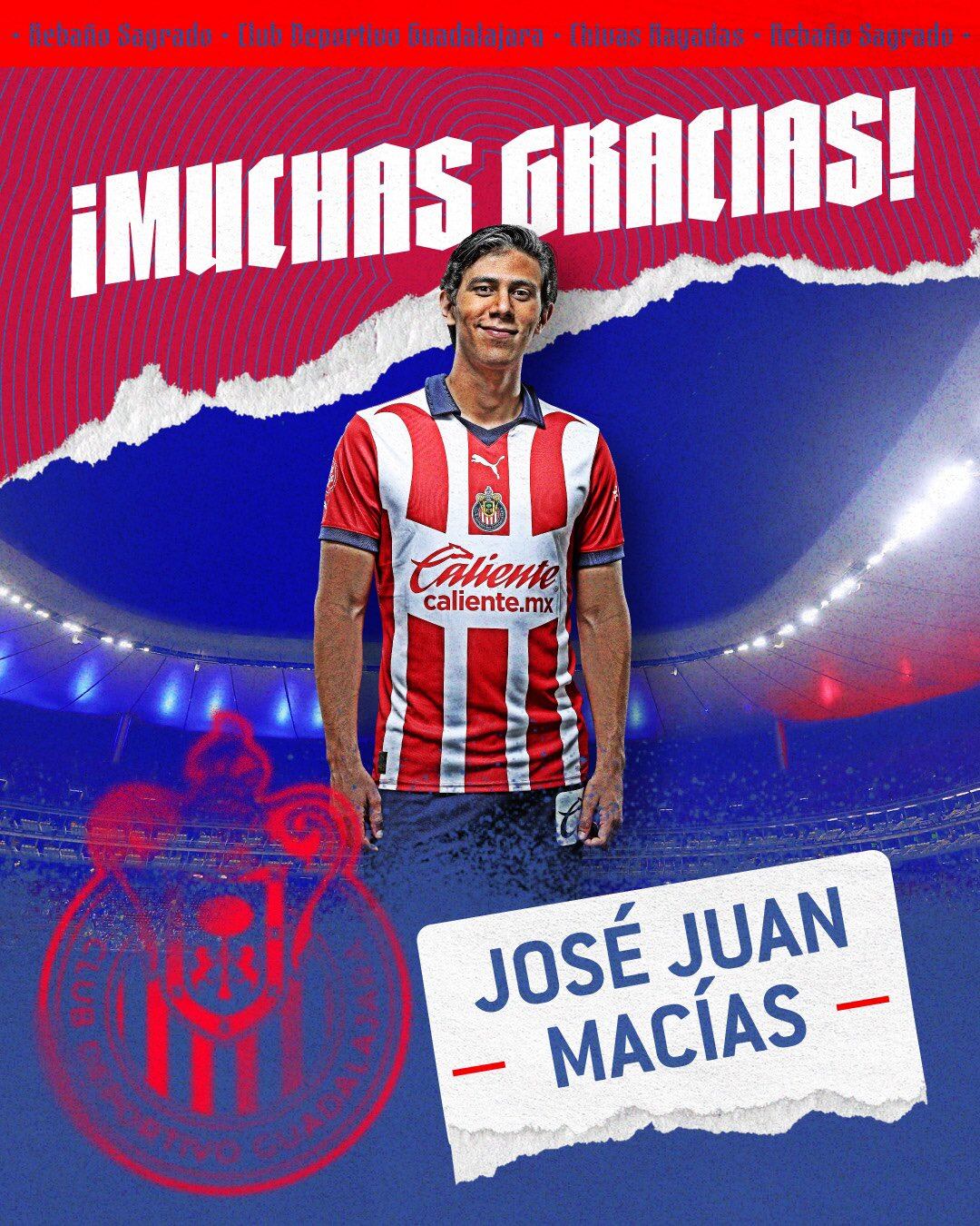 José Juan Macías - Chivas - 20 junio