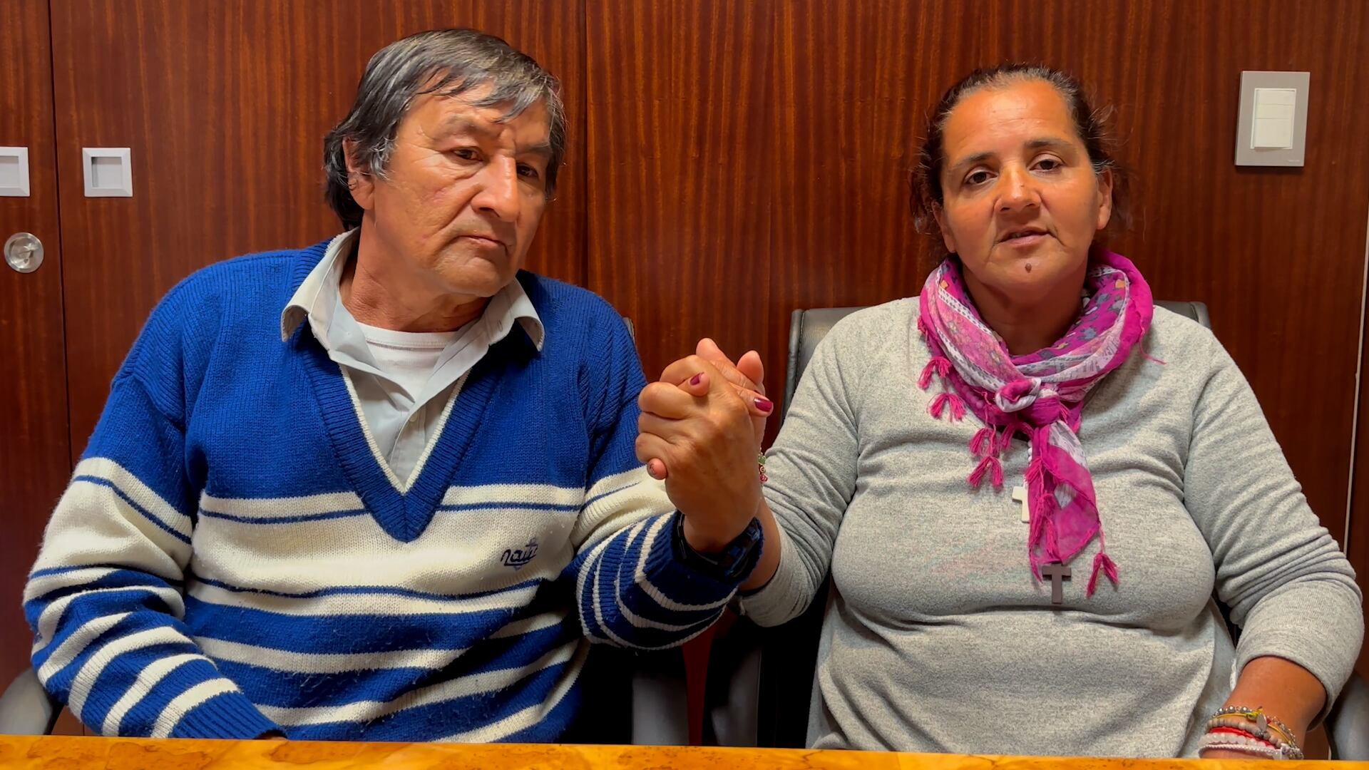 Somos María y José y estamos buscando a nuestro niño", el mensaje de los papás de Loan