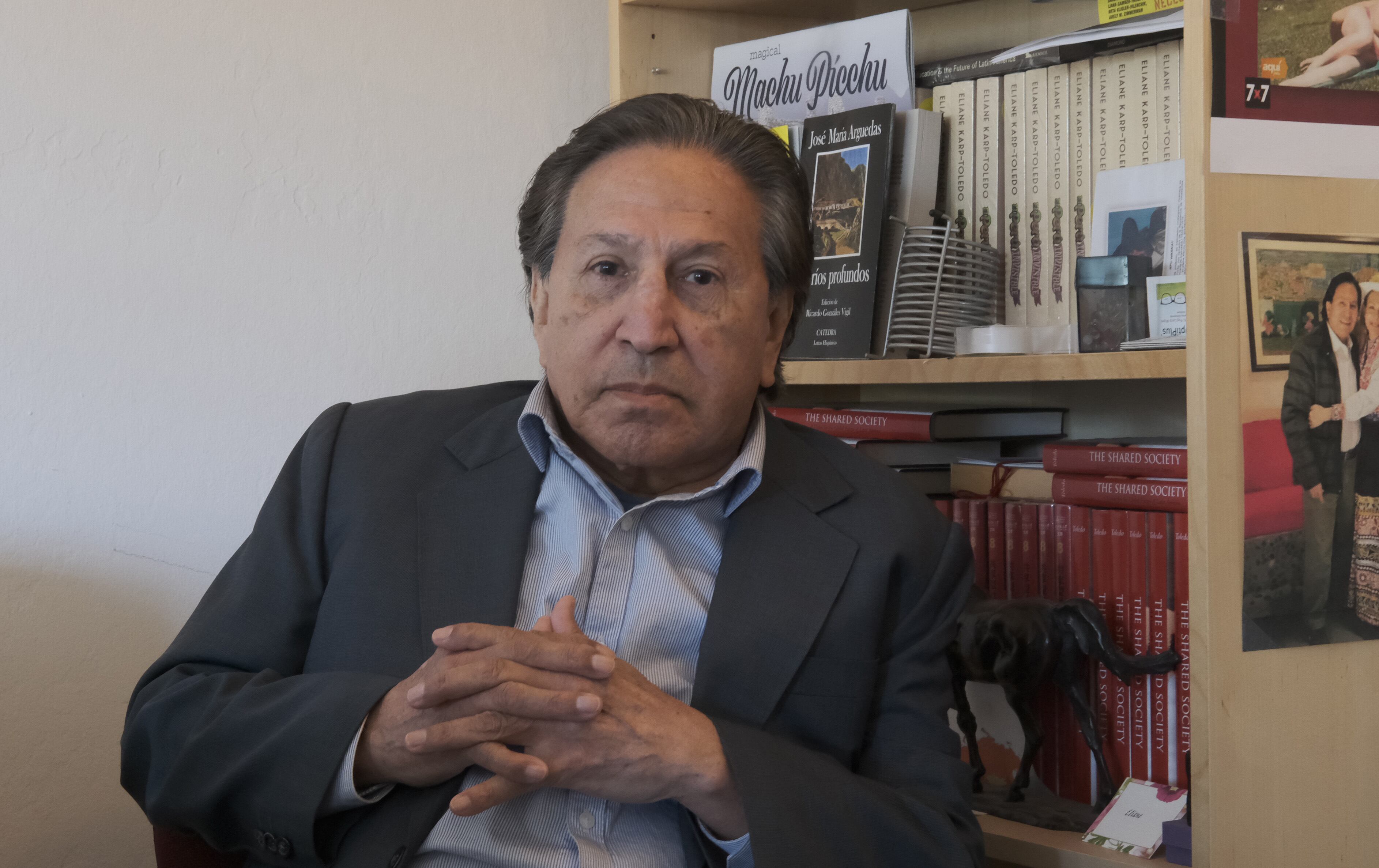 El expresidente peruano Alejandro Toledo, en una fotografía de archivo. EFE/ Guillermo Azábal
