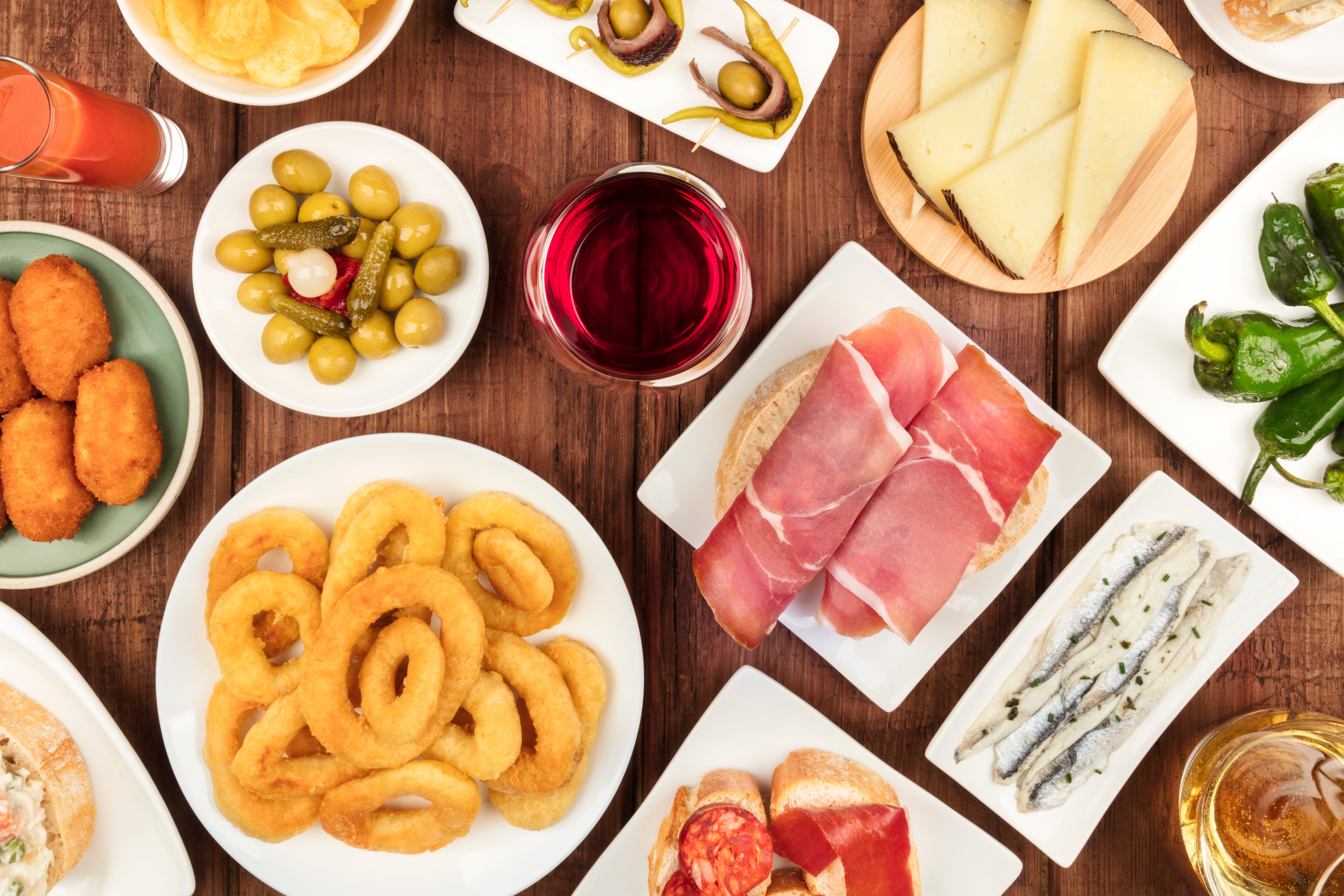 Platos y productos de la cocina española