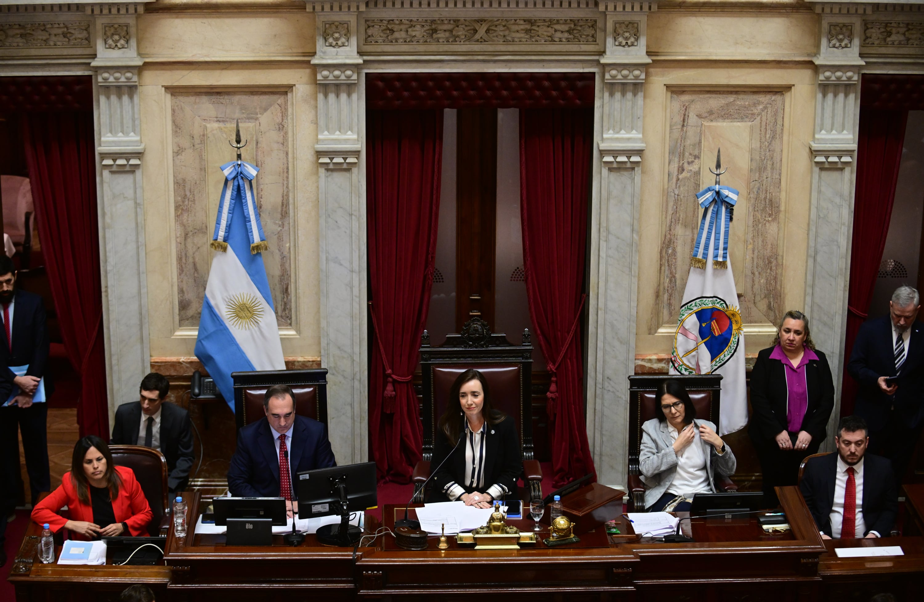 Debate de la ley de financiamiento universitario y la boleta única - Senado