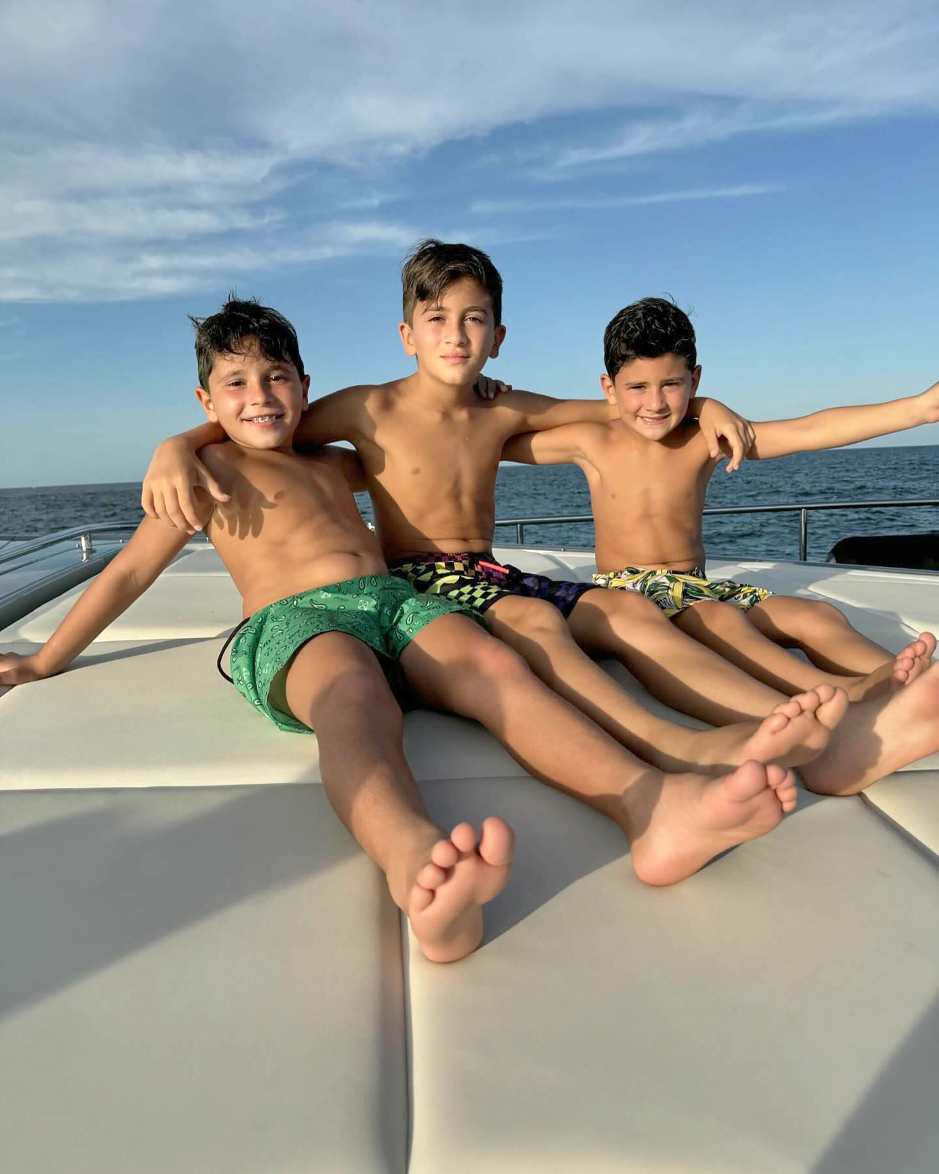 Vacaciones de Lionel Messi con su familia