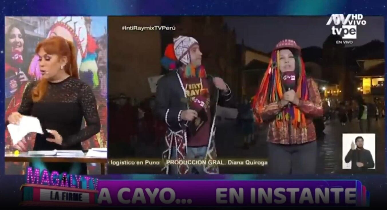 Magaly Medina critica a IRTP por pagar 32 mil soles a Tula Rodríguez y no saber nada del Inti Raymi: "Semejante papelón". (Captura: Magaly TV La Firme)