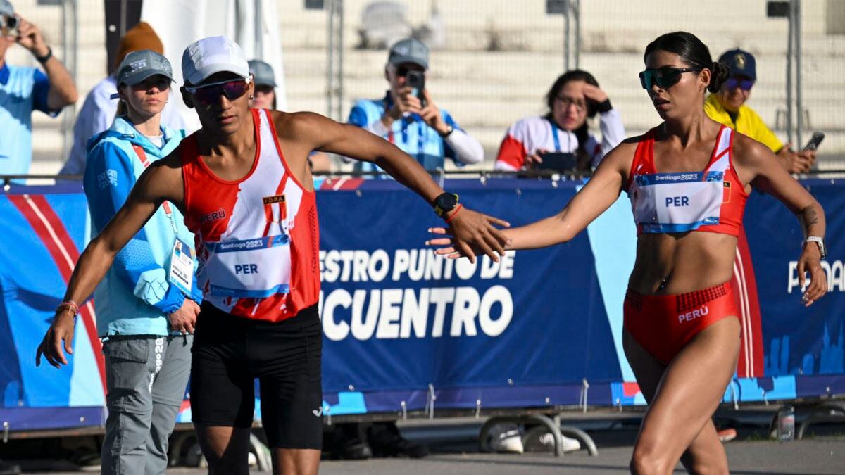 Kimberly García y César Rodríguez competirán juntos en la prueba de relevos mixtos en París 2024.