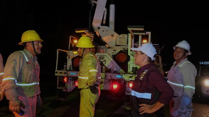 Mara Lezama confirma más del 90% de reestablecimiento del servicio de luz en Q.Roo, atienden más afectaciones