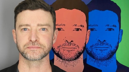La foto de Justin Timberlake arrestado se convirtió en arte, este es su precio 