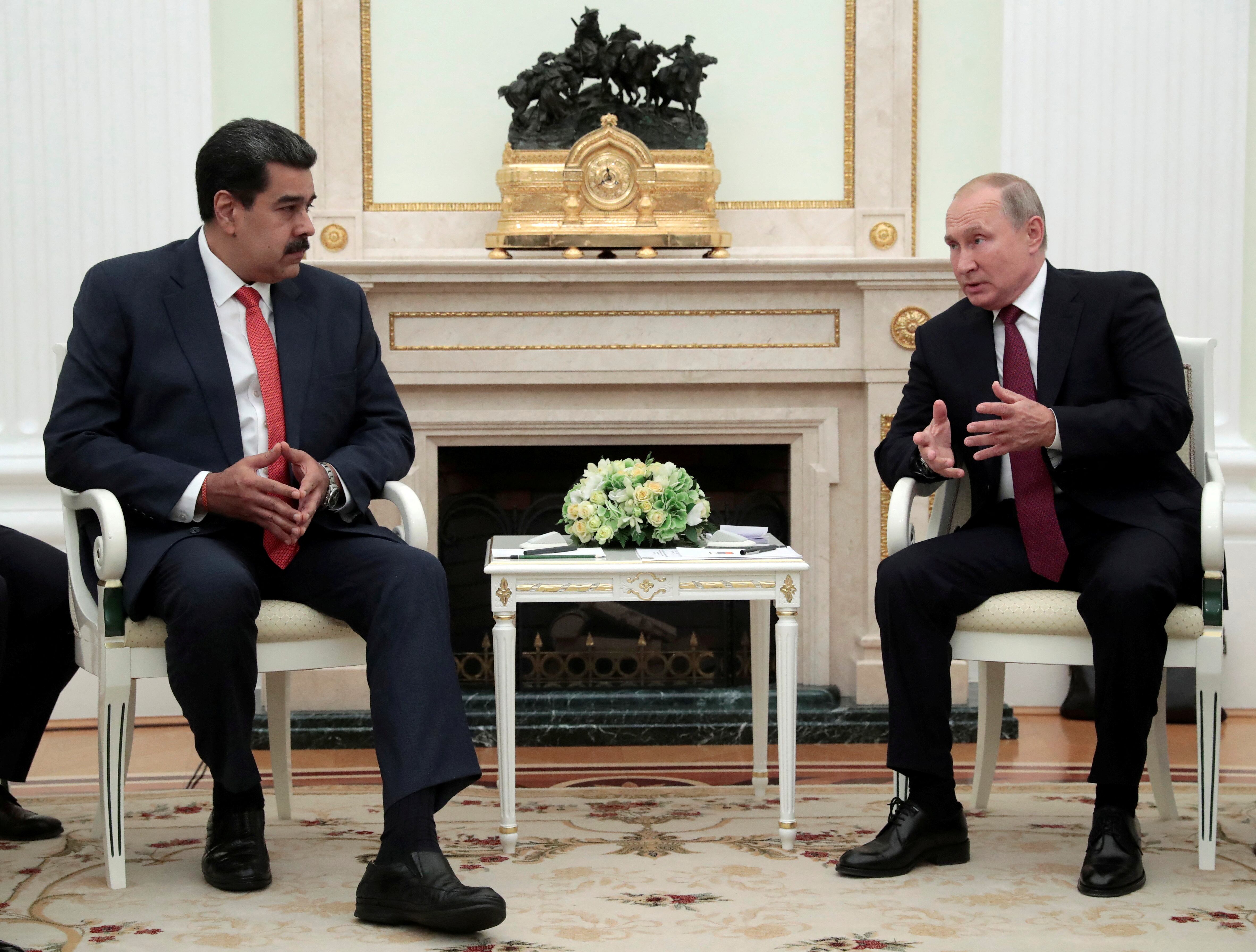 Desde hace mucho tiempo, el presidente de Venezuela, Nicolás Maduro, ha sido aliado de Rusia en su enfrentamiento con Estados Unidos por el giro autoritario de su gobierno (REUTERS)