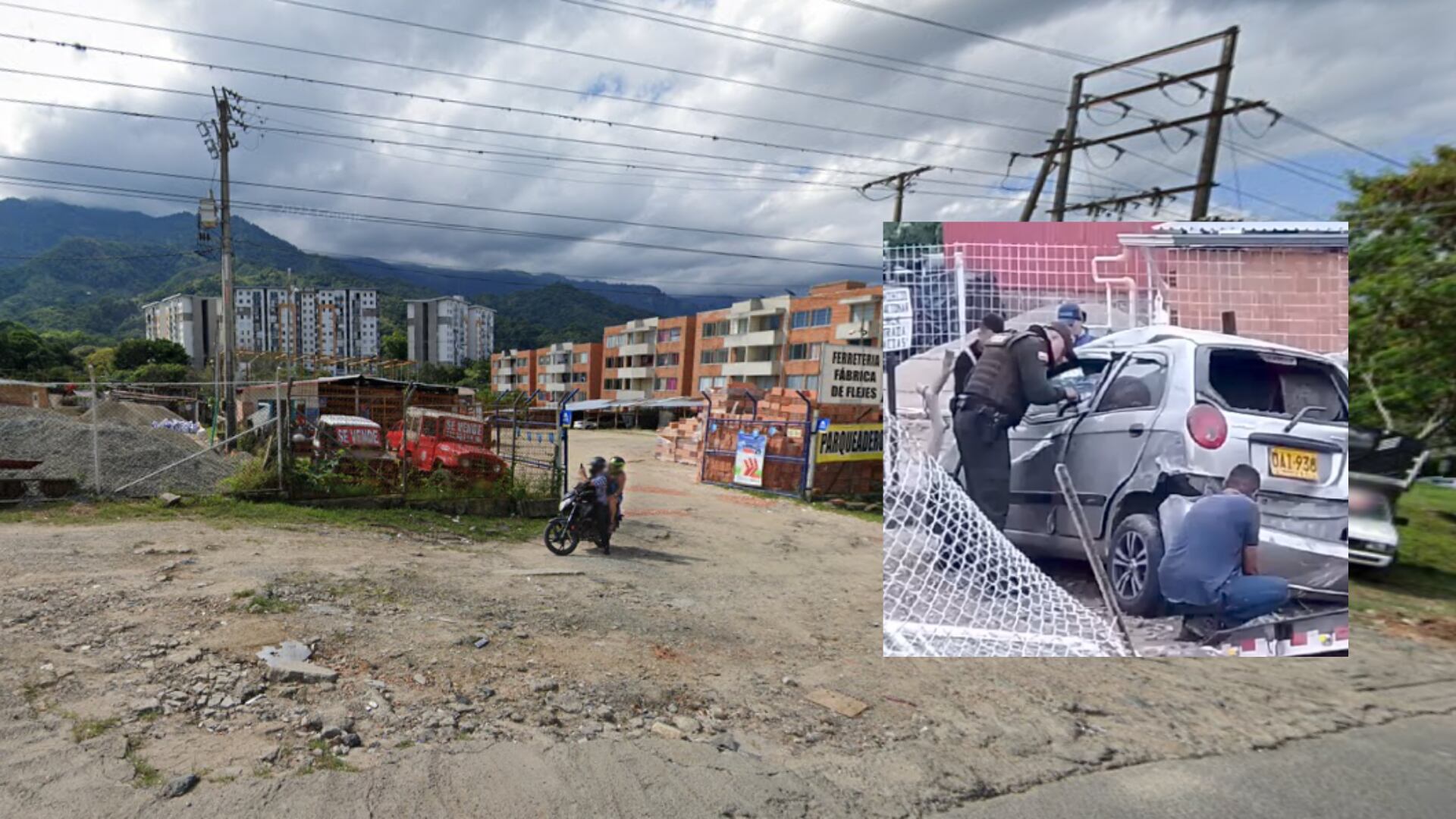 Los residentes exigen la instalación inmediata de reductores de velocidad para prevenir futuros accidentes - crédito Google Maps y redes sociales / Facebook