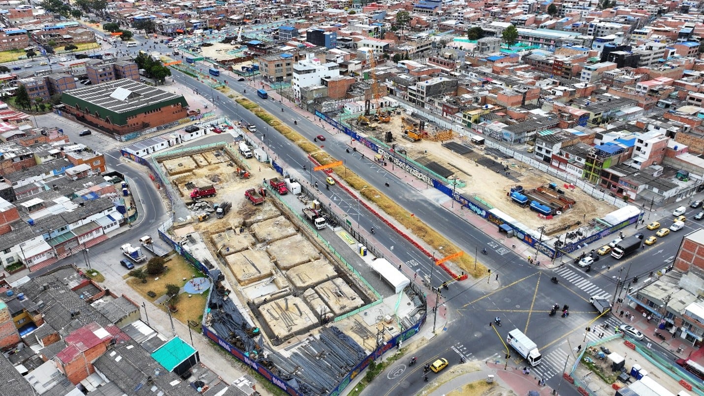 Por obras del Metro de Bogotá, la avenida Primero de Mayo con avenida Villavicencio estará cerrada: conozca los desvíos 