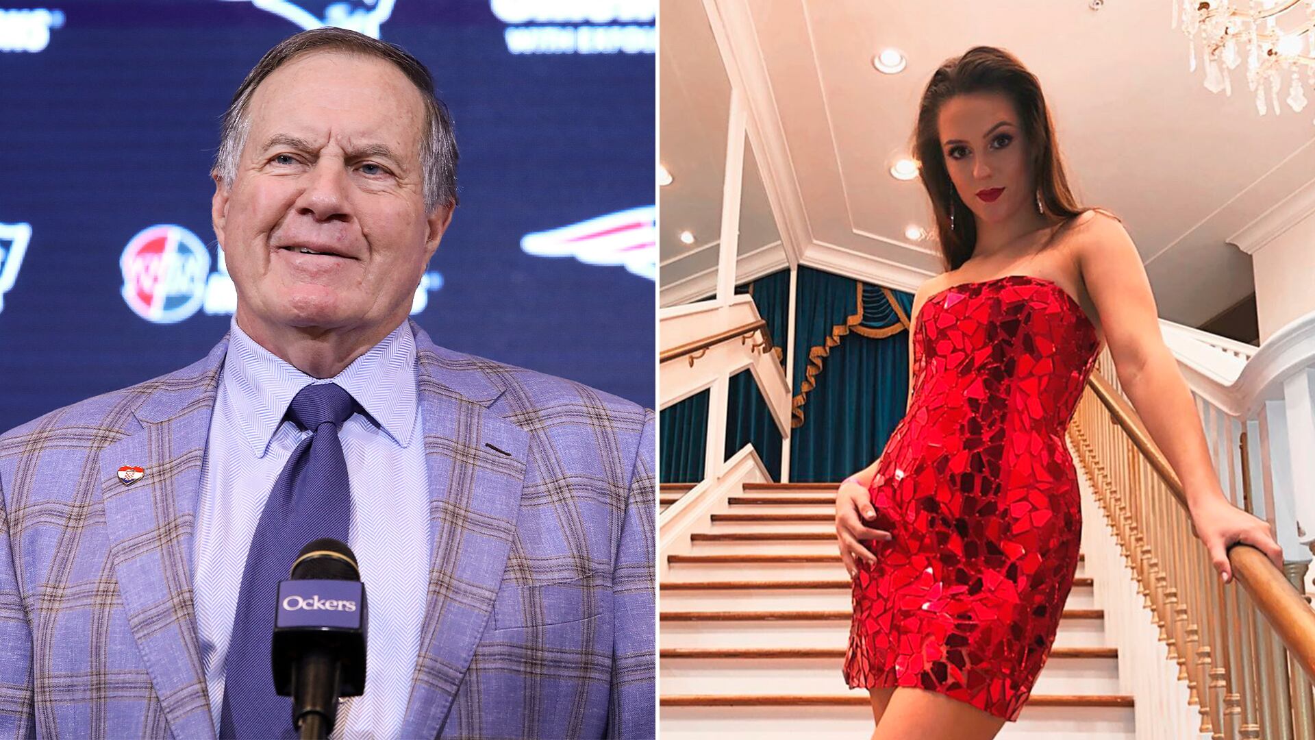 El incipiente romance entre Bill Belichick y Jordon Hudson