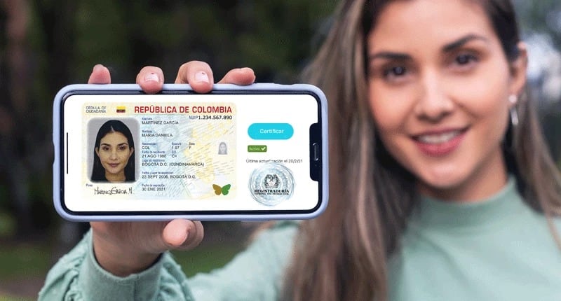 Un proceso de verificación facial y dactilar seguido de la creación de una clave única son pasos claves en el proceso para digitalizar la identidad de los colombianos en la era tecnológica - crédito Registraduría Nacional del Estado Civil