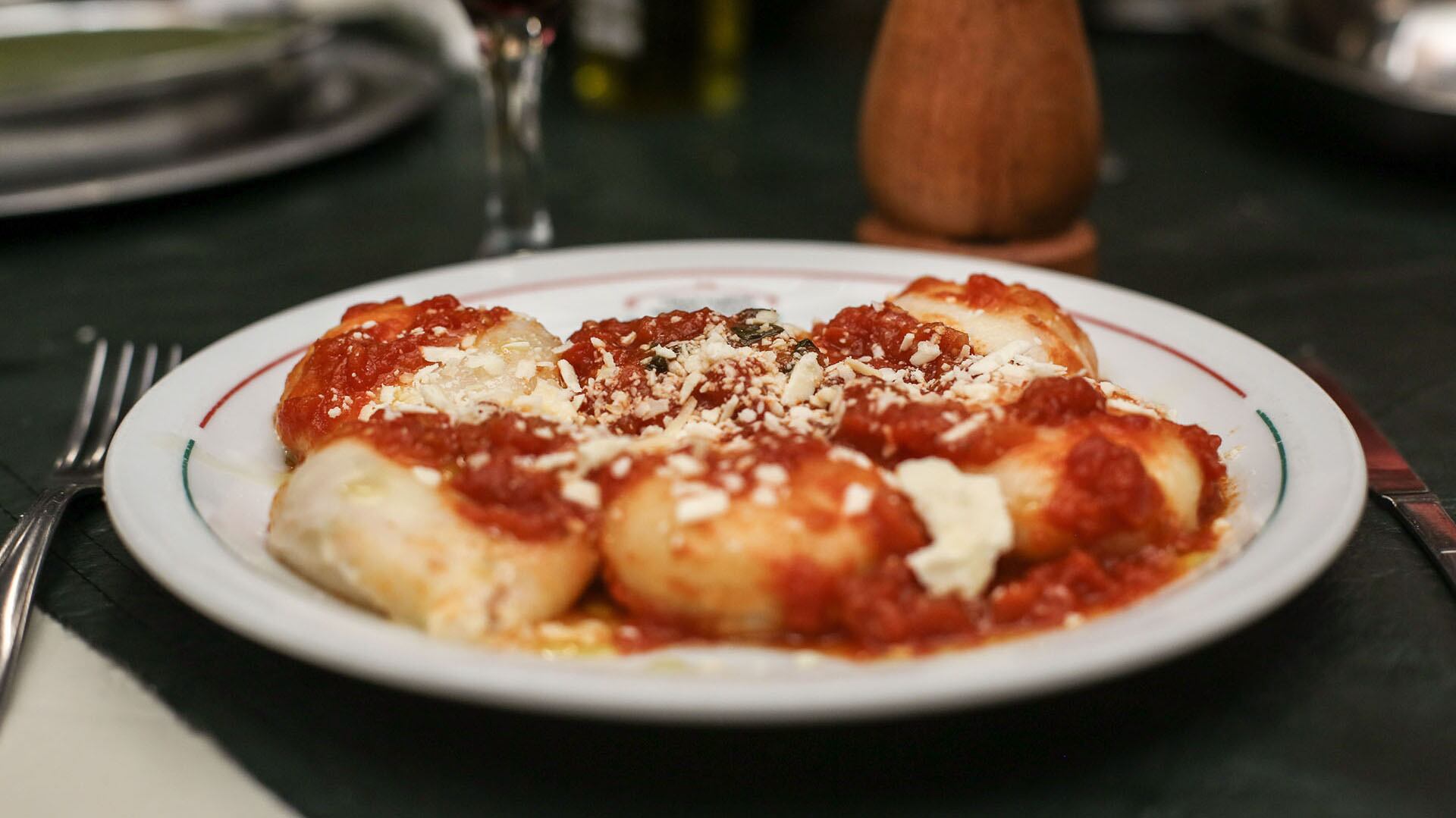 Los sorrentinos, típicos de la cocina italiana, han ganado gran popularidad en Argentina (Christian Heit)