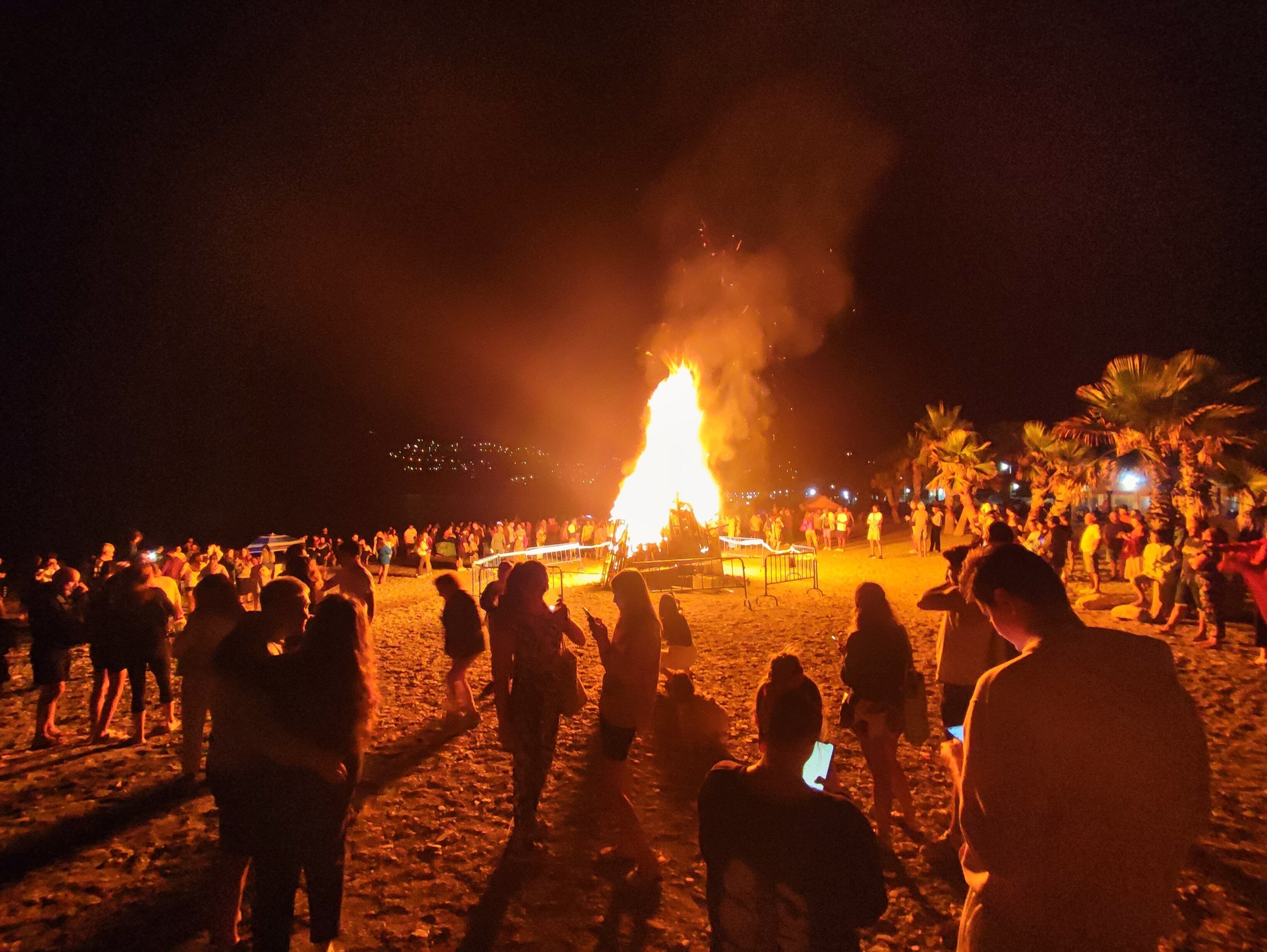 Noche de San Juan en Almuñécar, Granada