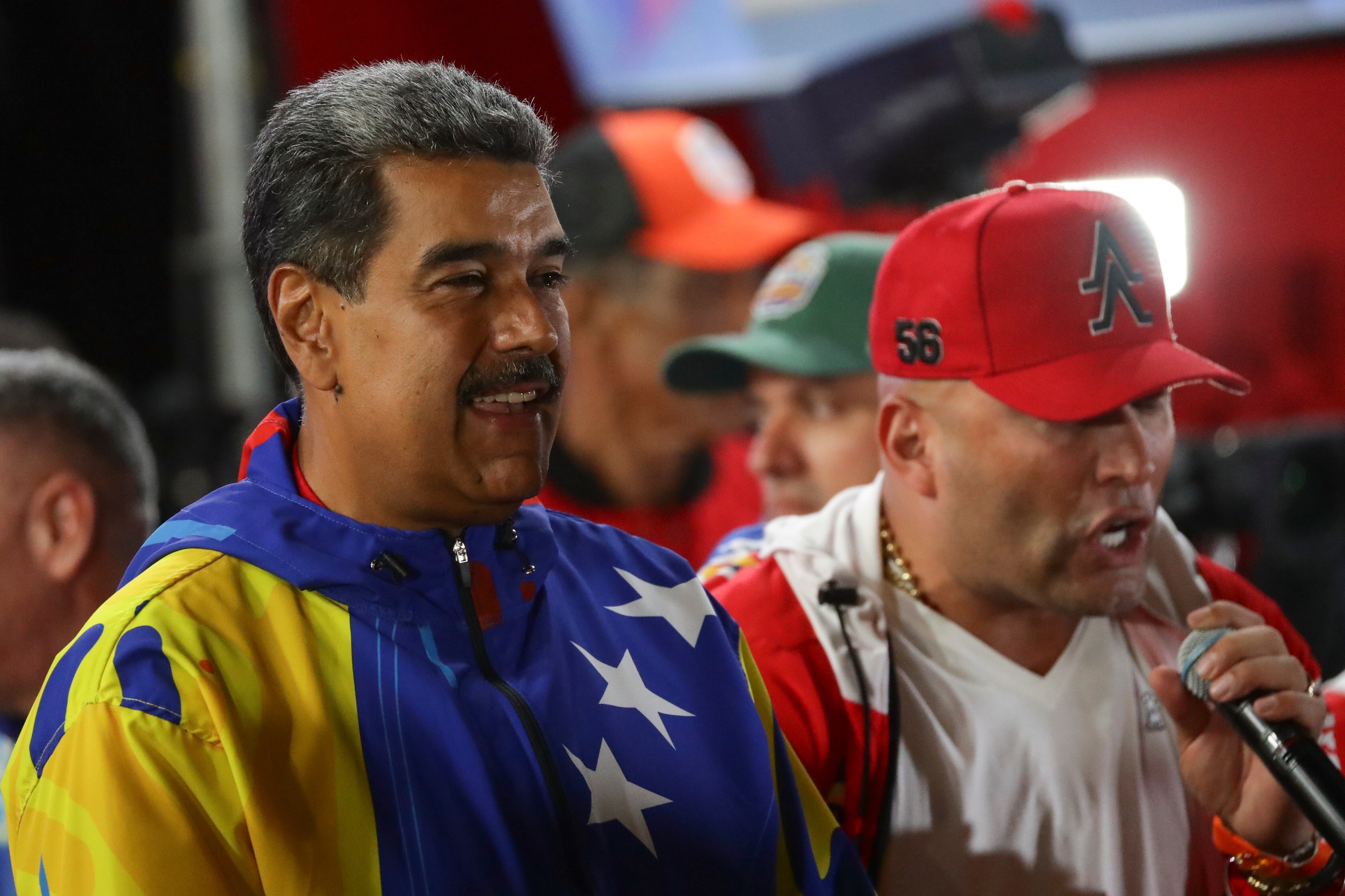 Maduro dijo que es el presidente reelecto de Venezuela (EFE/ Ronald Peña R.) 