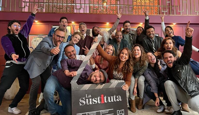 Este es el elenco de la nueva telenovela llamada 'La sustituta' en donde participará Julián Román. Instagram/@majidaissa