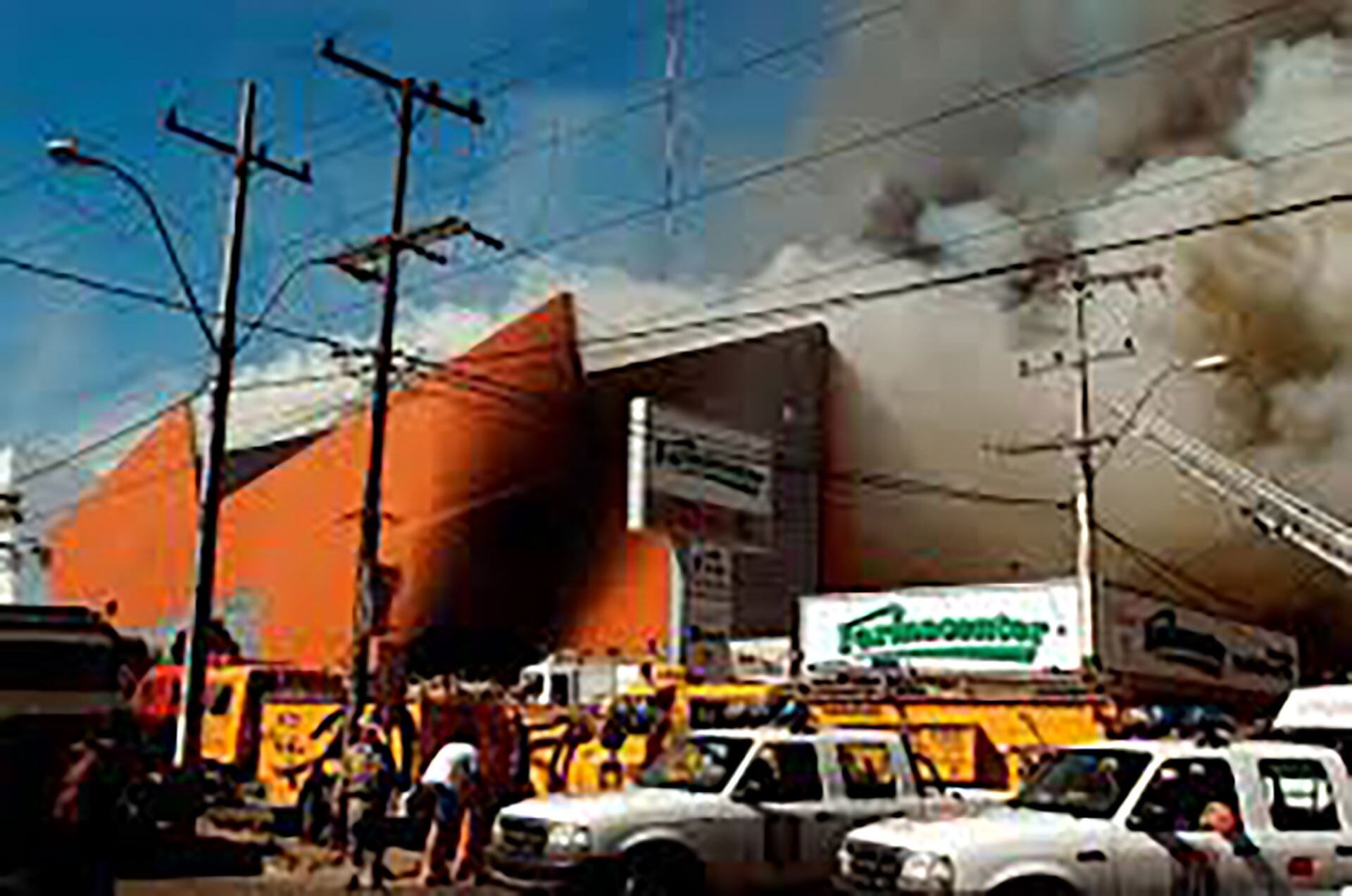 Incendio de Ycuá BOlaños