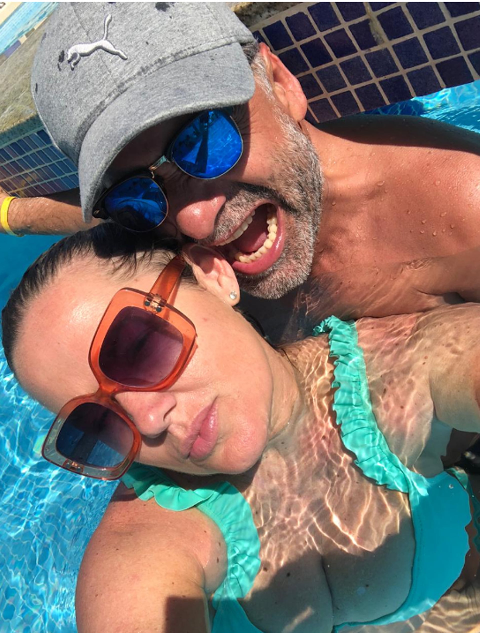 Pilar Smith junto a su novio, Rafael Ruiz Huidobro