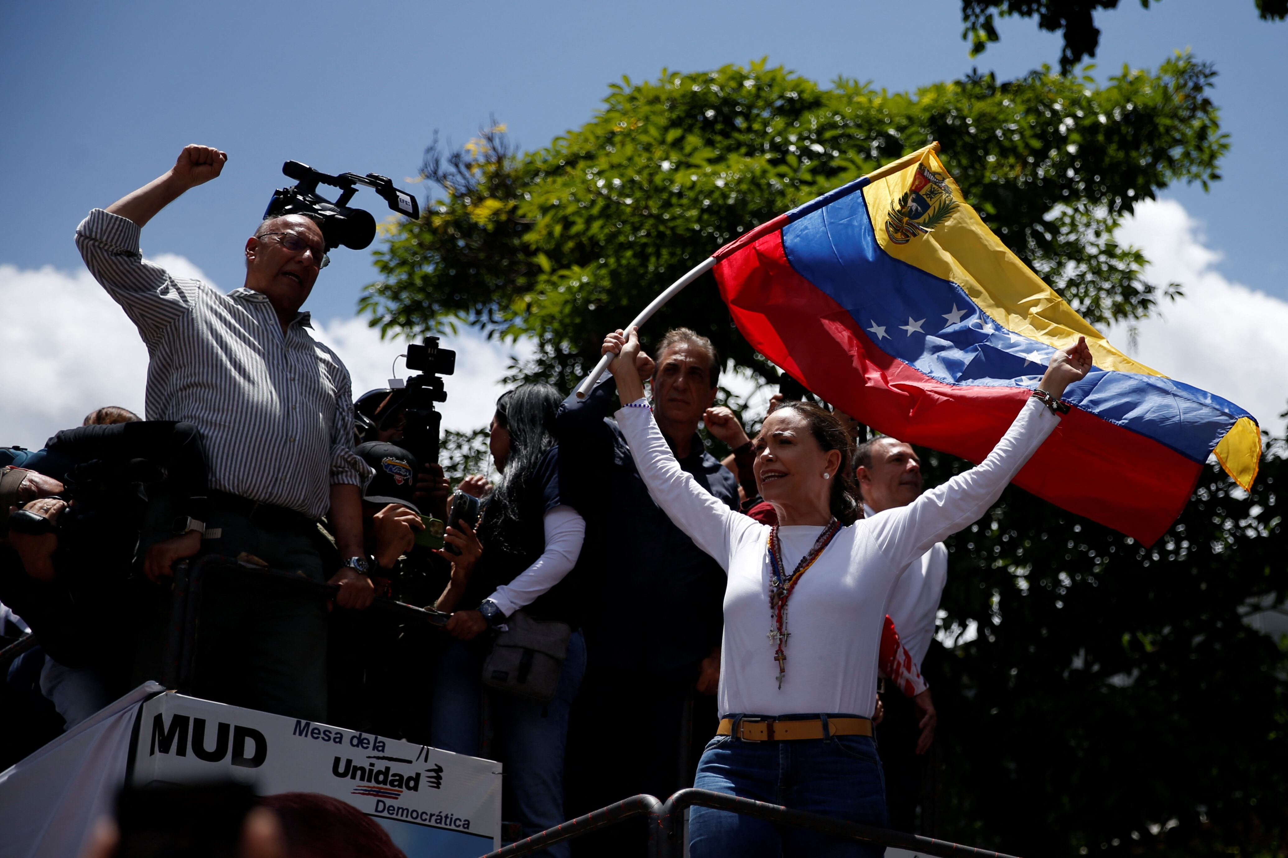 María Corina Machado (REUTERS/Leonardo Fernandez Viloria)