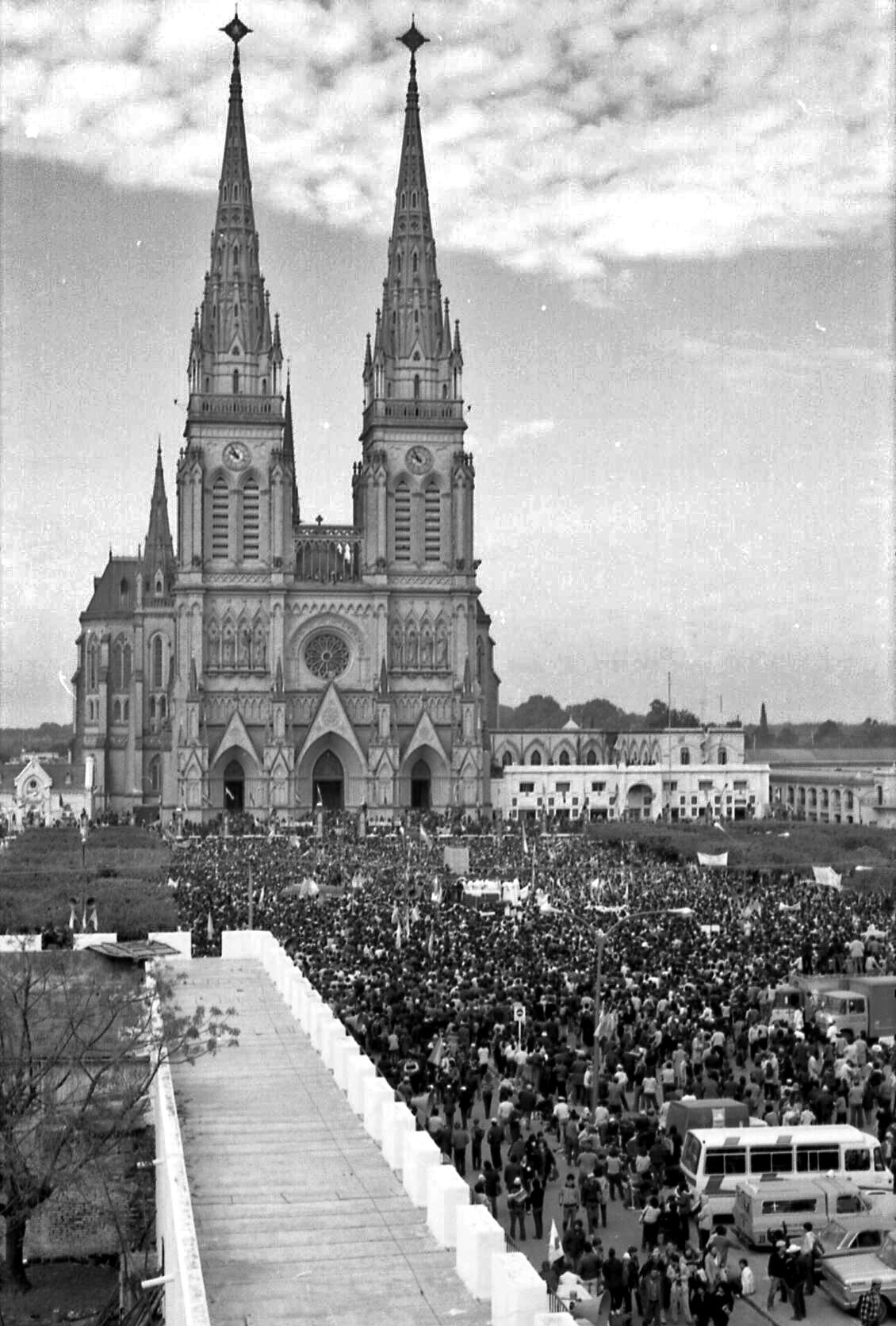 Peregrinación a Luján década del 70