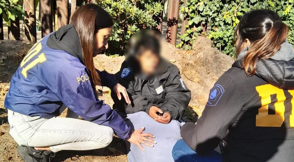 La mujer desaparecida en La Plata al ser hallada por la Policía Bonaerense