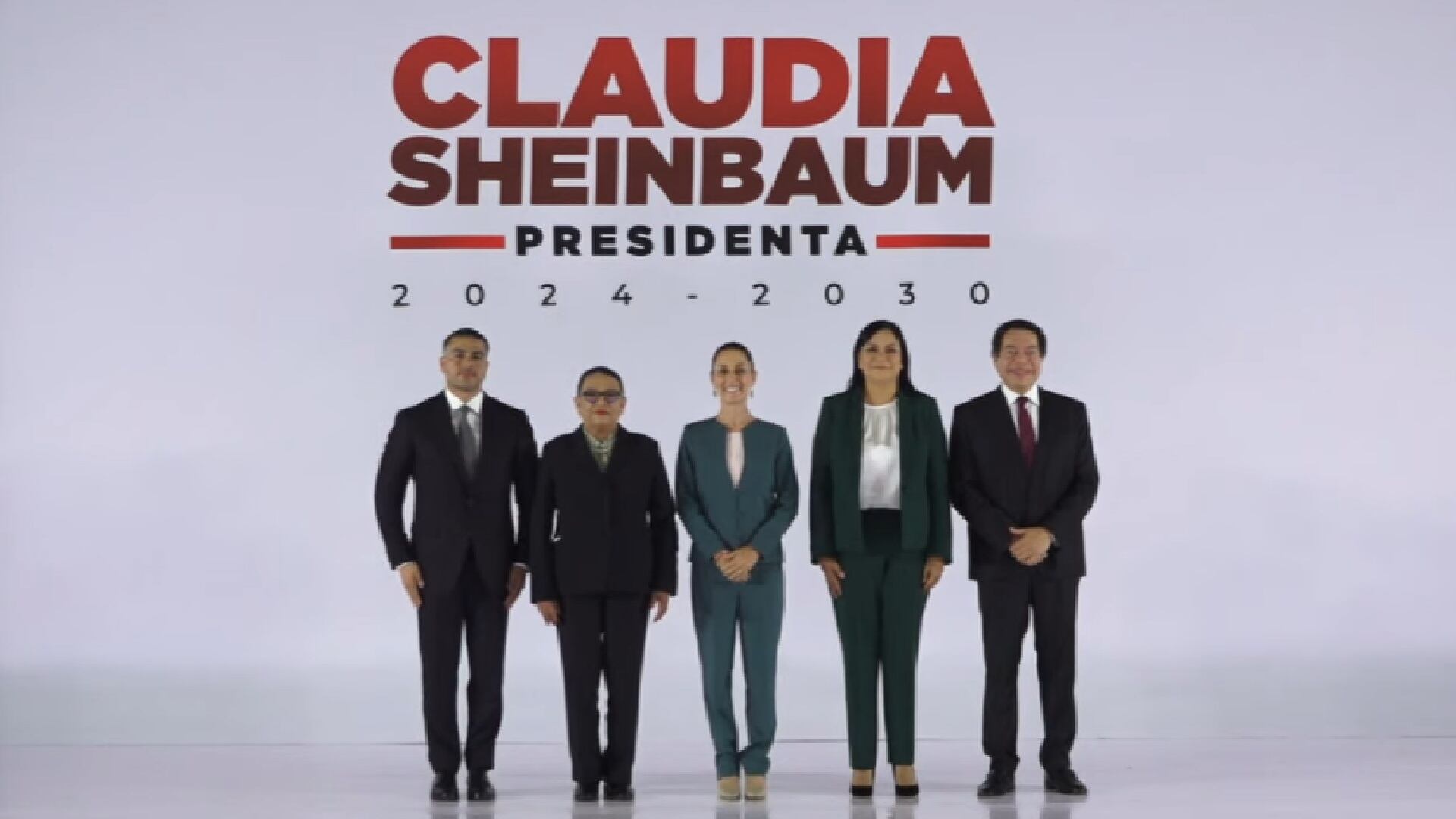 La presidenta electa realizó cuatro nuevos nombramientos.