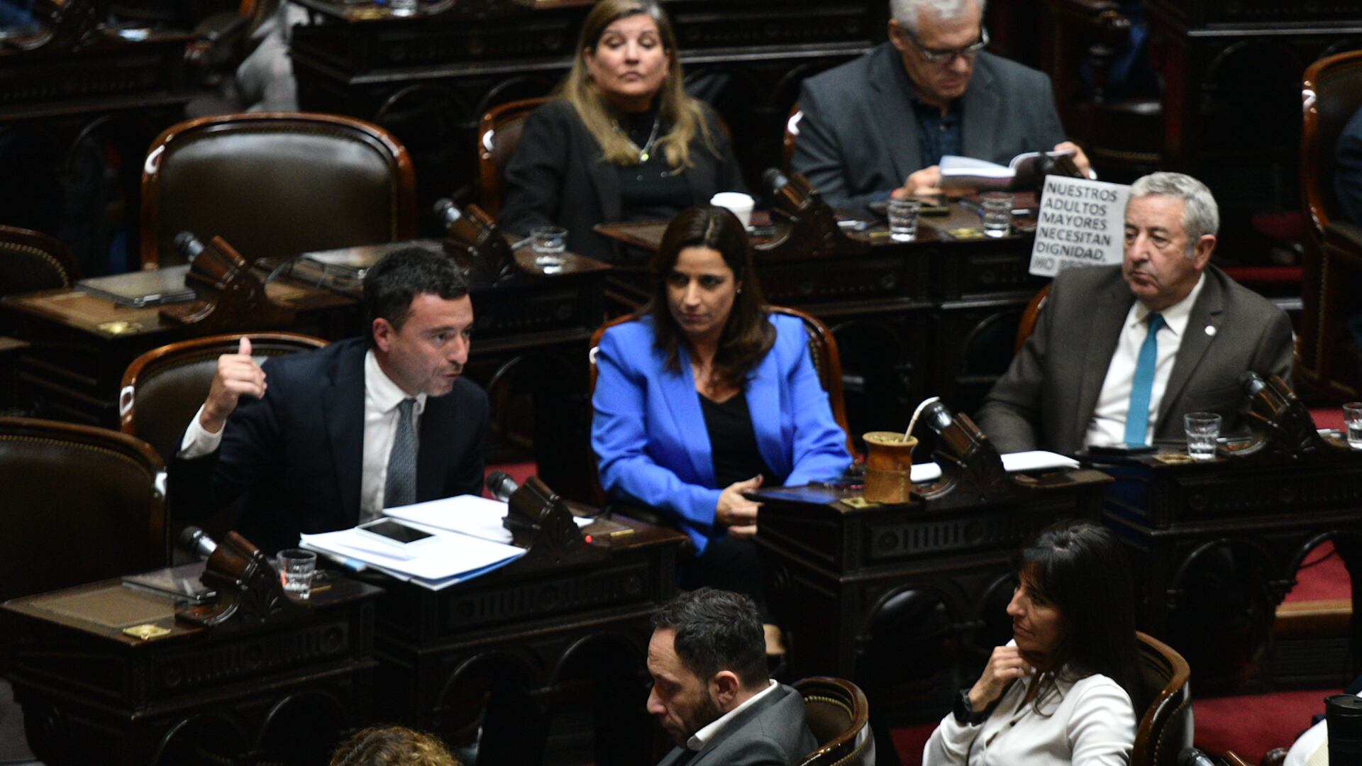 Debate en Diputados por el veto de Javier Milei a la reforma jubilatoria